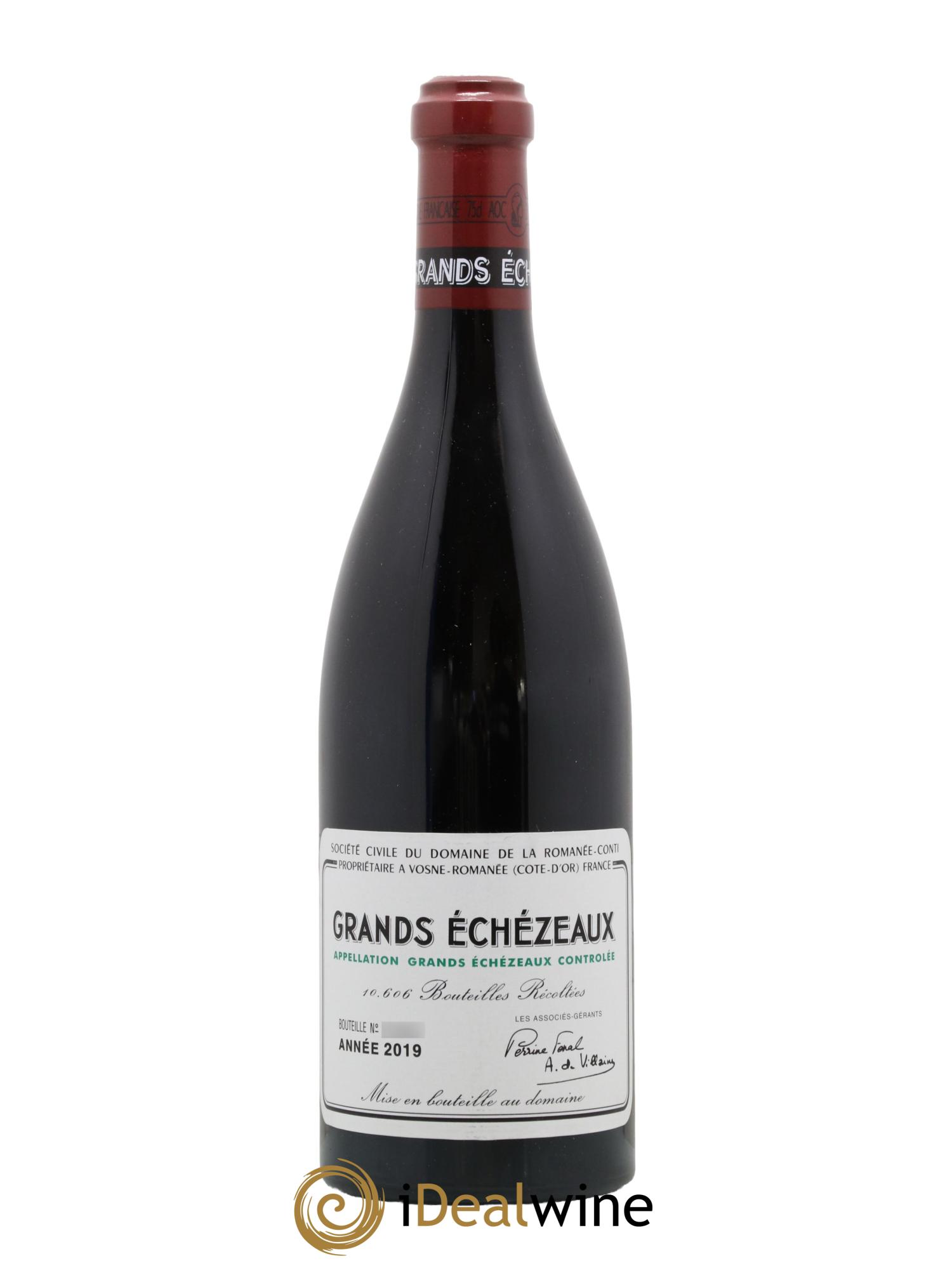 Grands-Echezeaux Grand Cru Domaine de la Romanée-Conti 2019 - Lot de 1 bouteille - 0