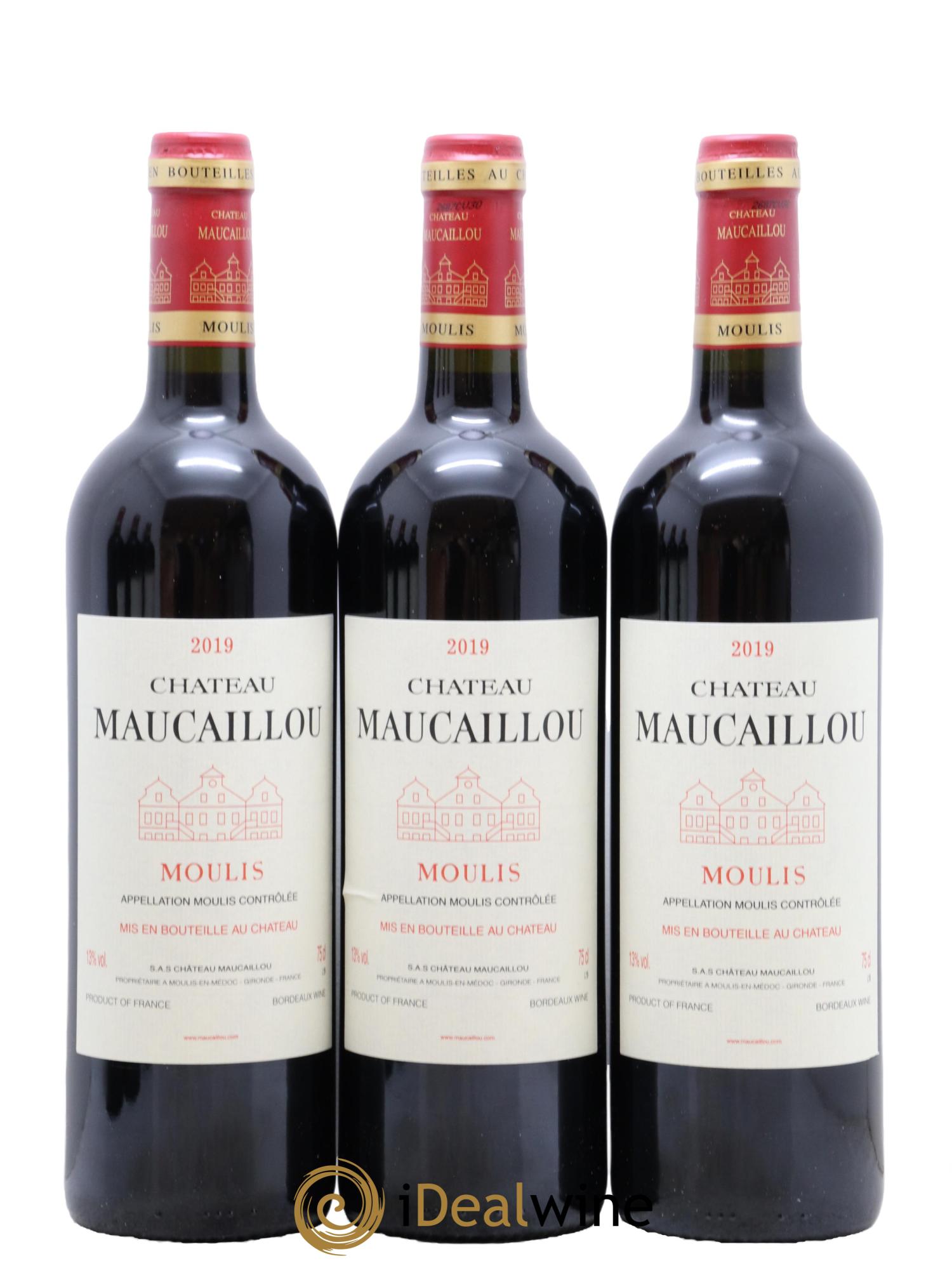 Château Maucaillou 2019 - Lot de 6 bouteilles - 1