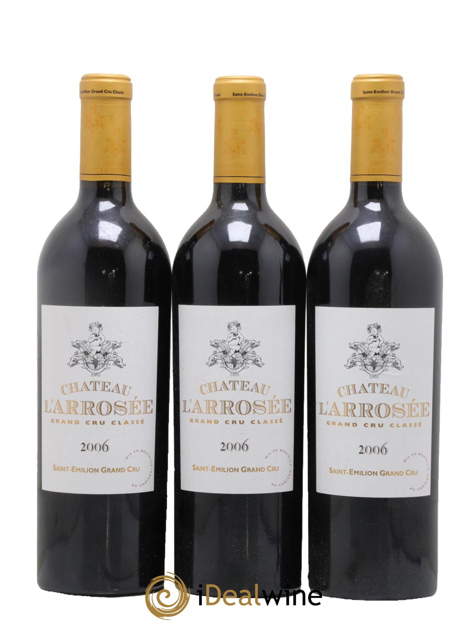 Château l' Arrosée Grand Cru Classé 2006 - Lot de 6 bouteilles - 2