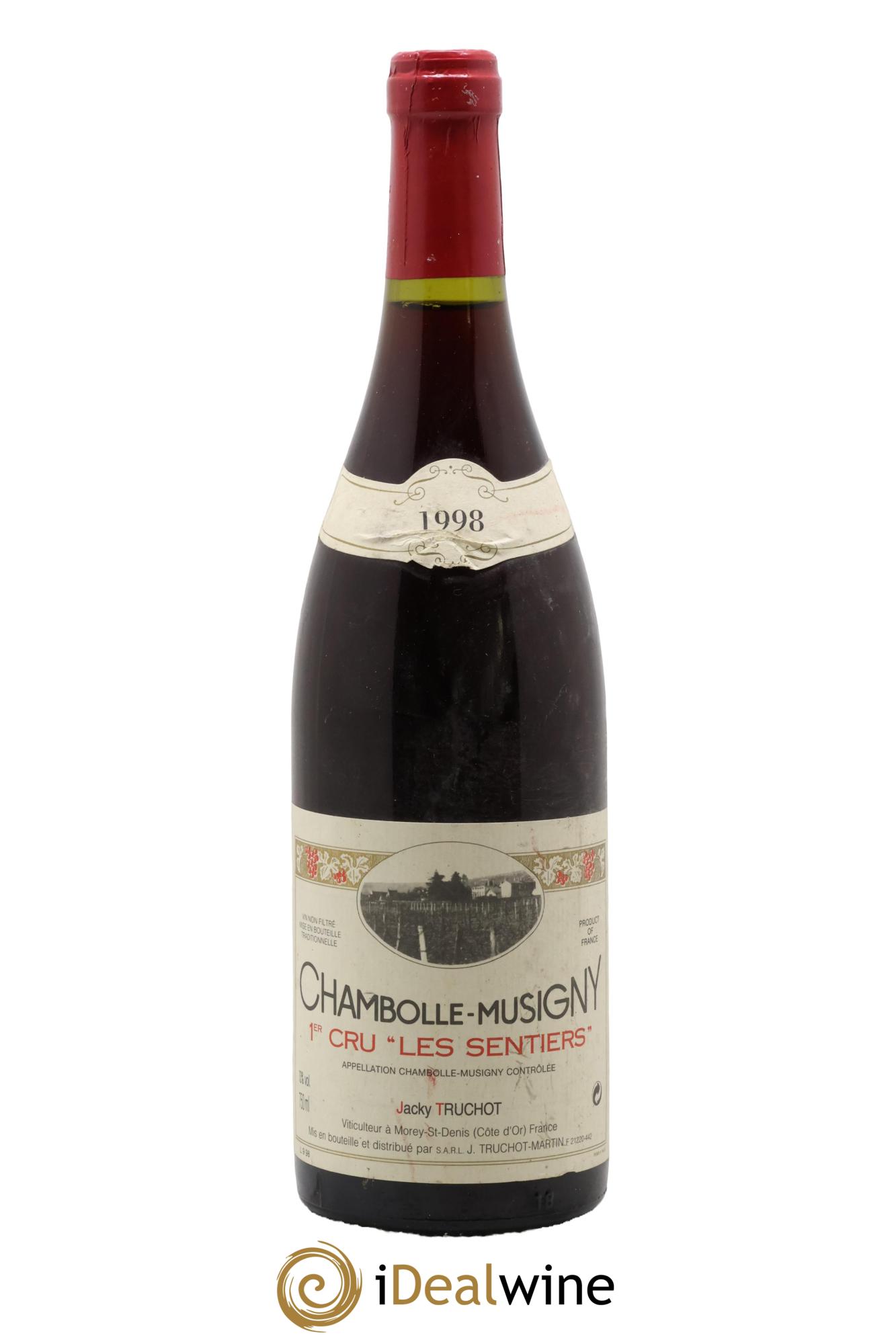 Chambolle-Musigny 1er Cru Les Sentiers Jacky Truchot 1998 - Lot of 1 bottle - 0