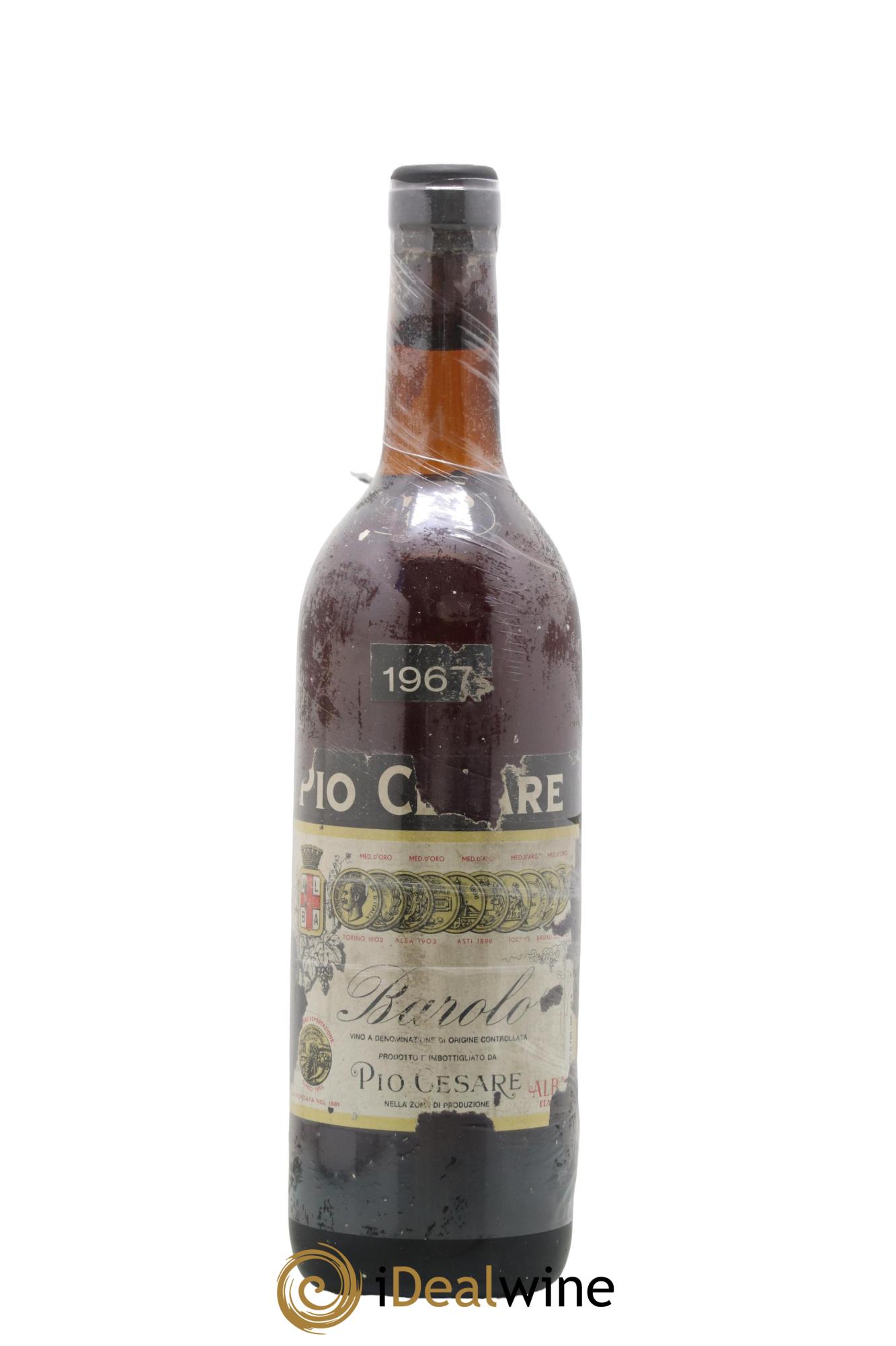 Barolo DOCG Pio Cesare 1967 - Lot de 1 bouteille - 0