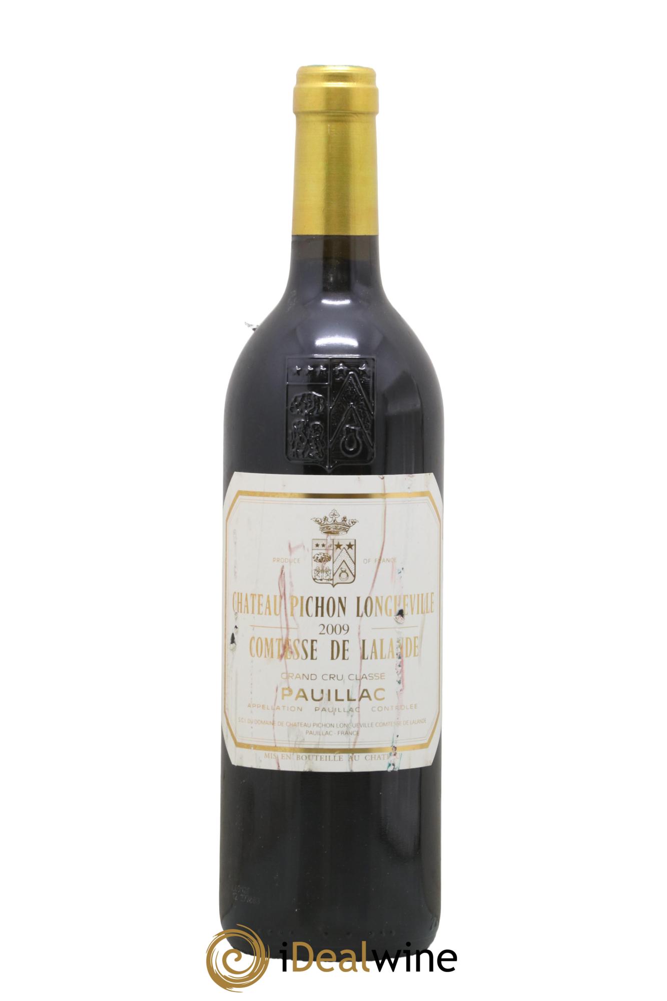 Château Pichon Longueville Comtesse de Lalande 2ème Grand Cru Classé 2009 - Lot of 1 bottle - 0