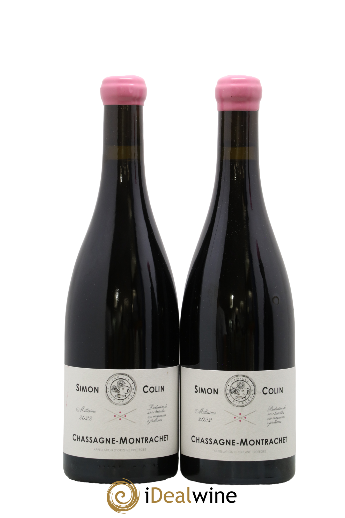 Chassagne-Montrachet Simon Colin 2022 - Lot de 2 bouteilles - 0