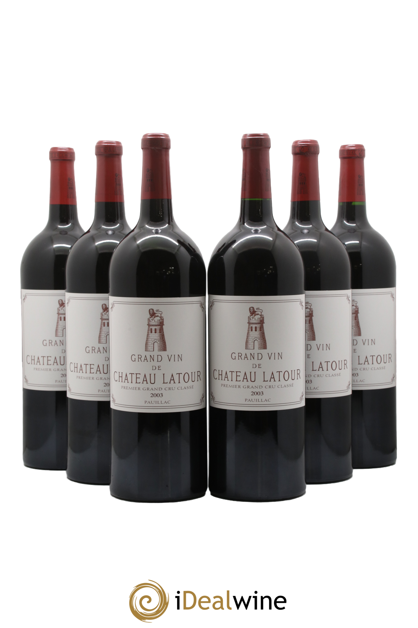 Château Latour 1er Grand Cru Classé 2003 - Lot de 6 magnums - 0