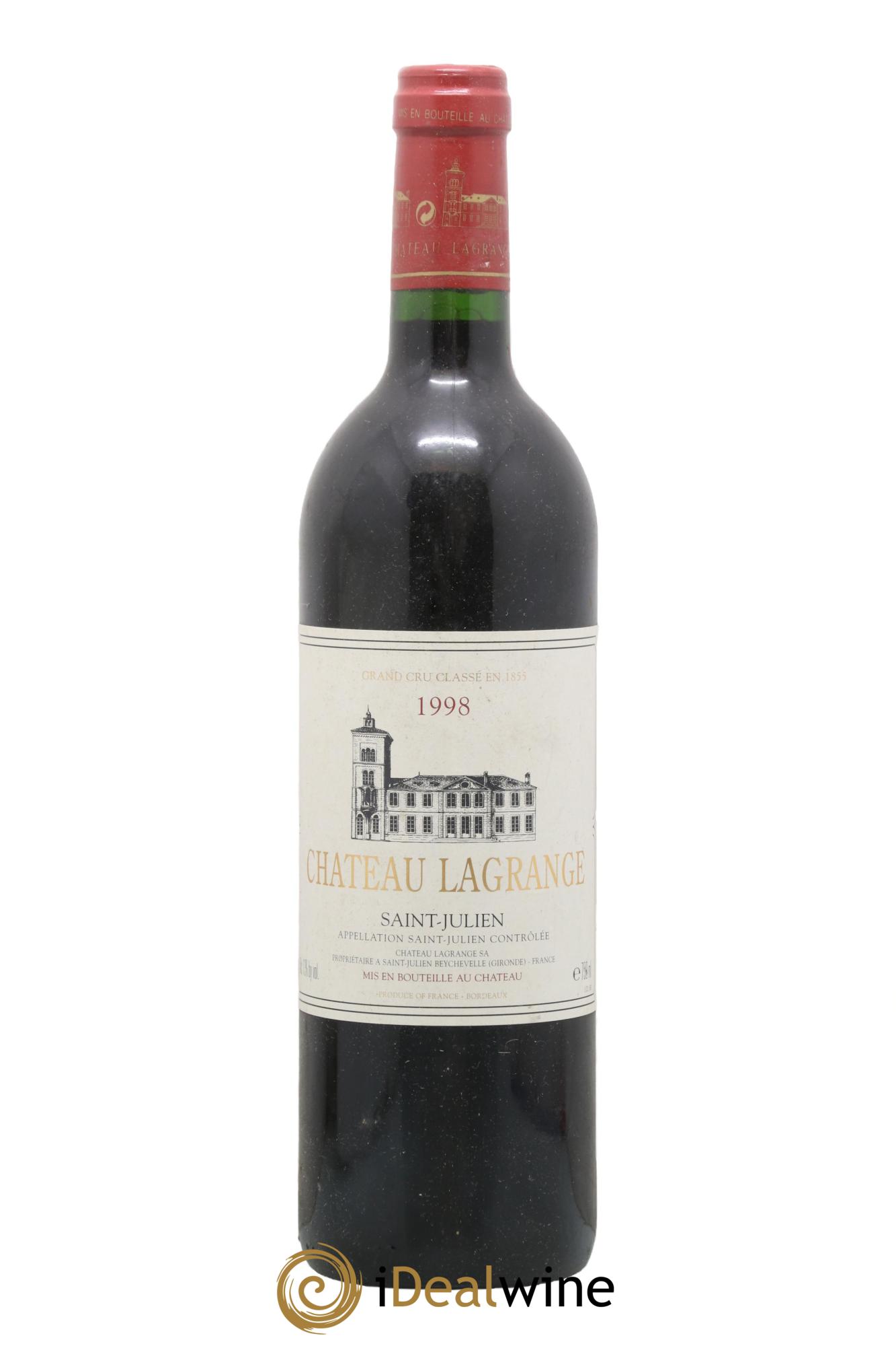 Château Lagrange 3ème Grand Cru Classé 1998 - Posten von 1 Flasche - 0