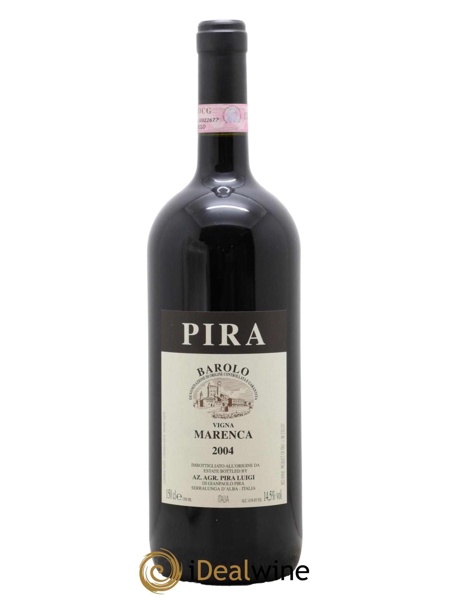 Barolo DOCG Luigi Pira Marenca 2004 - Lot de 1 magnum - 0
