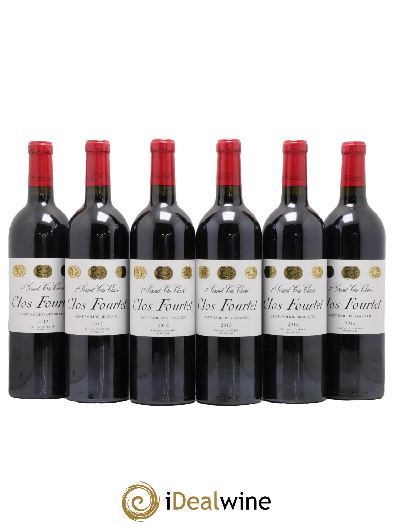 Clos Fourtet 1er Grand Cru Classé B  2012 - Lotto di 6 bottiglie - 0