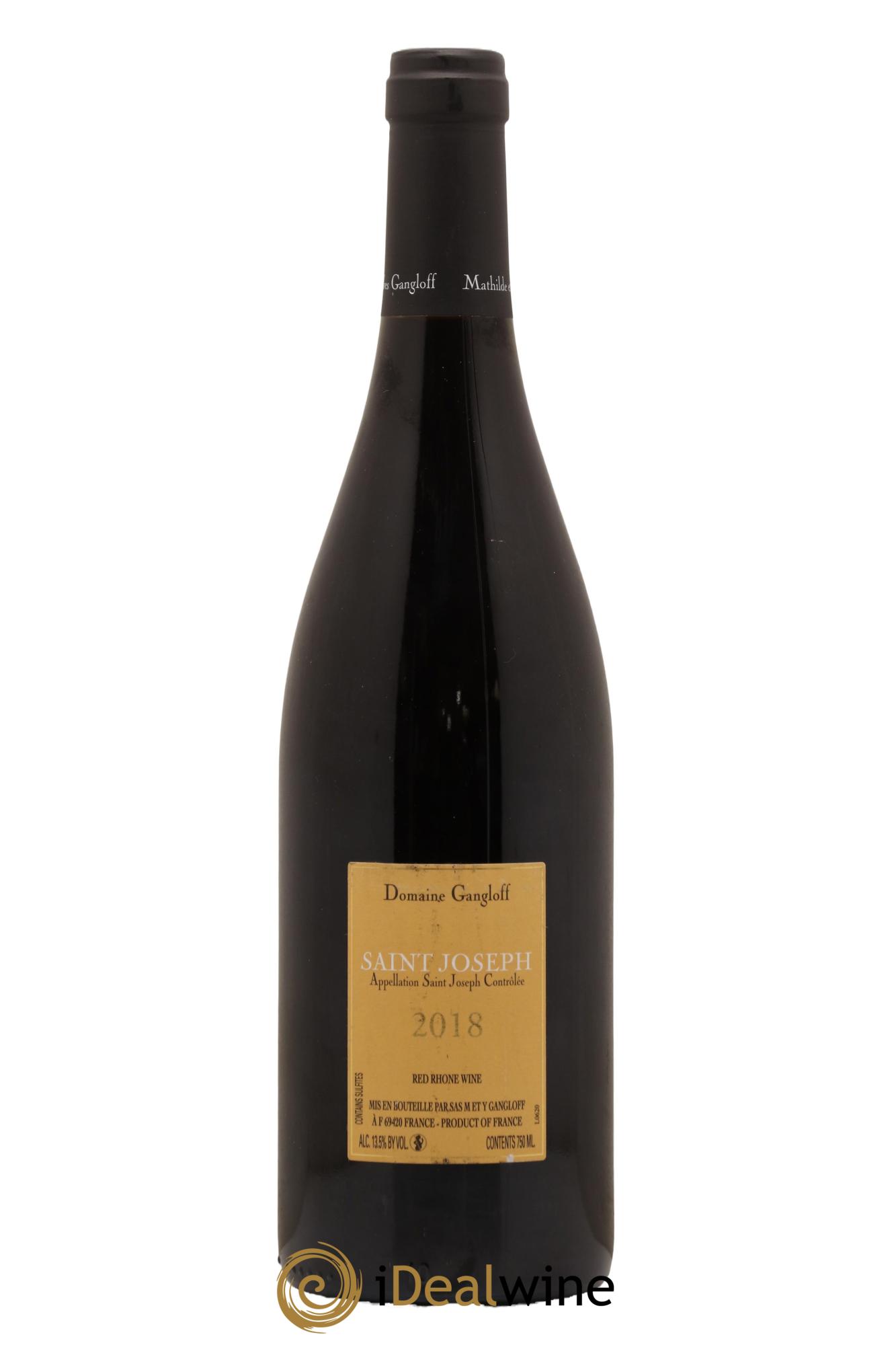 Saint-Joseph Gangloff (Domaine) 2018 - Lot de 1 bouteille - 1