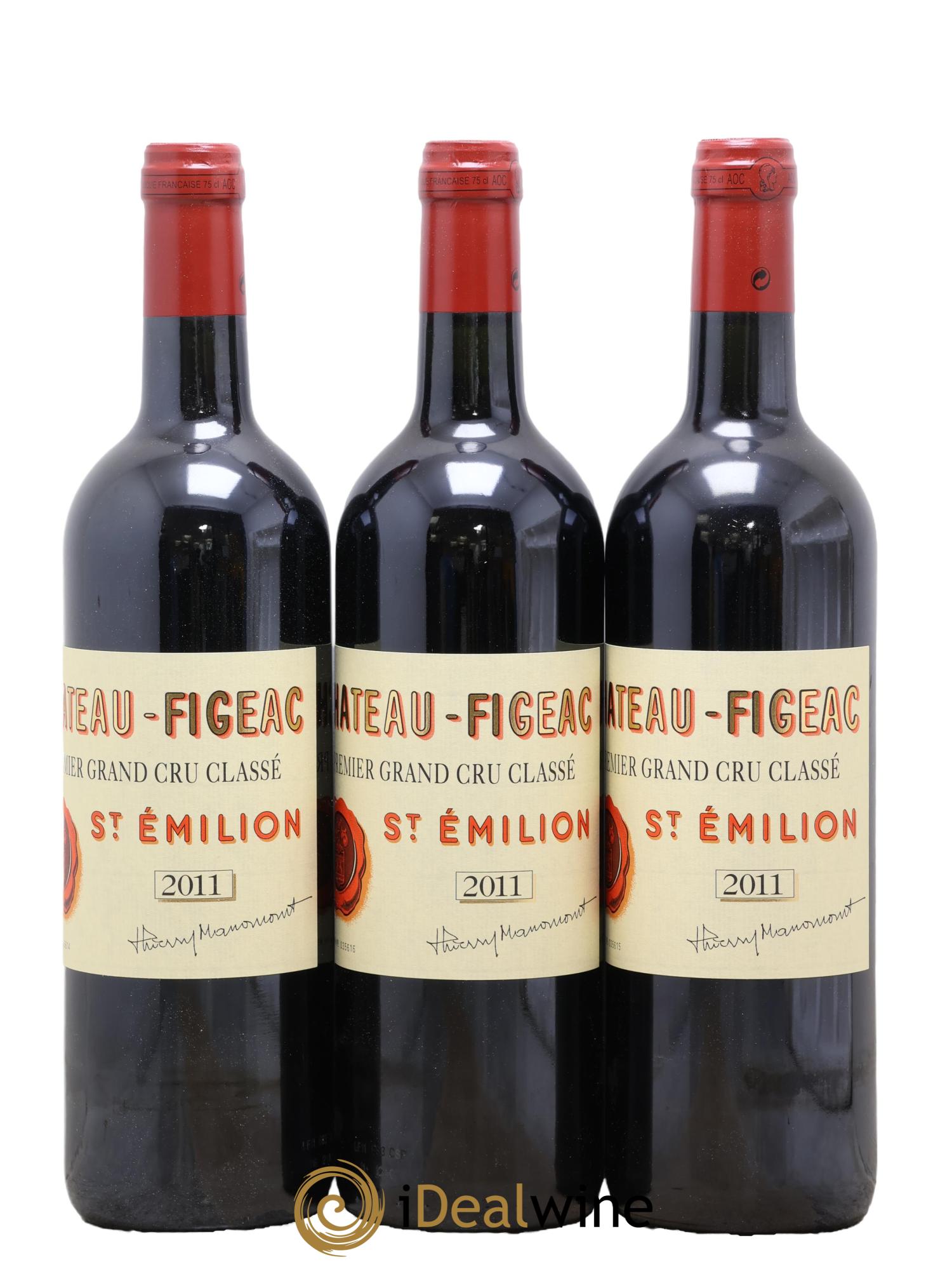 Château Figeac 1er Grand Cru Classé A 2011 - Lotto di 6 bottiglie - 2