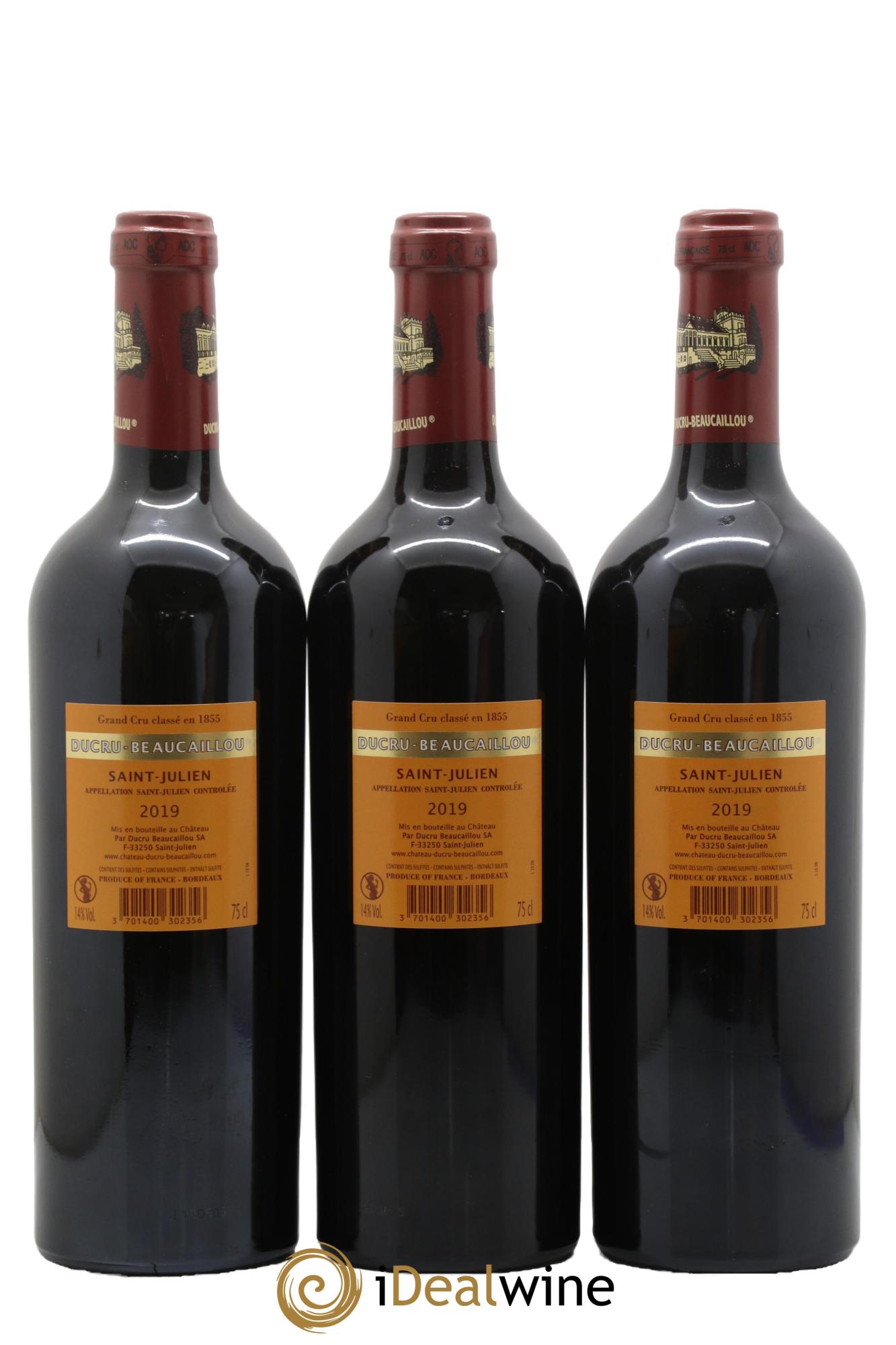 Château Ducru Beaucaillou 2ème Grand Cru Classé 2019 - Lot of 6 bottles - 4