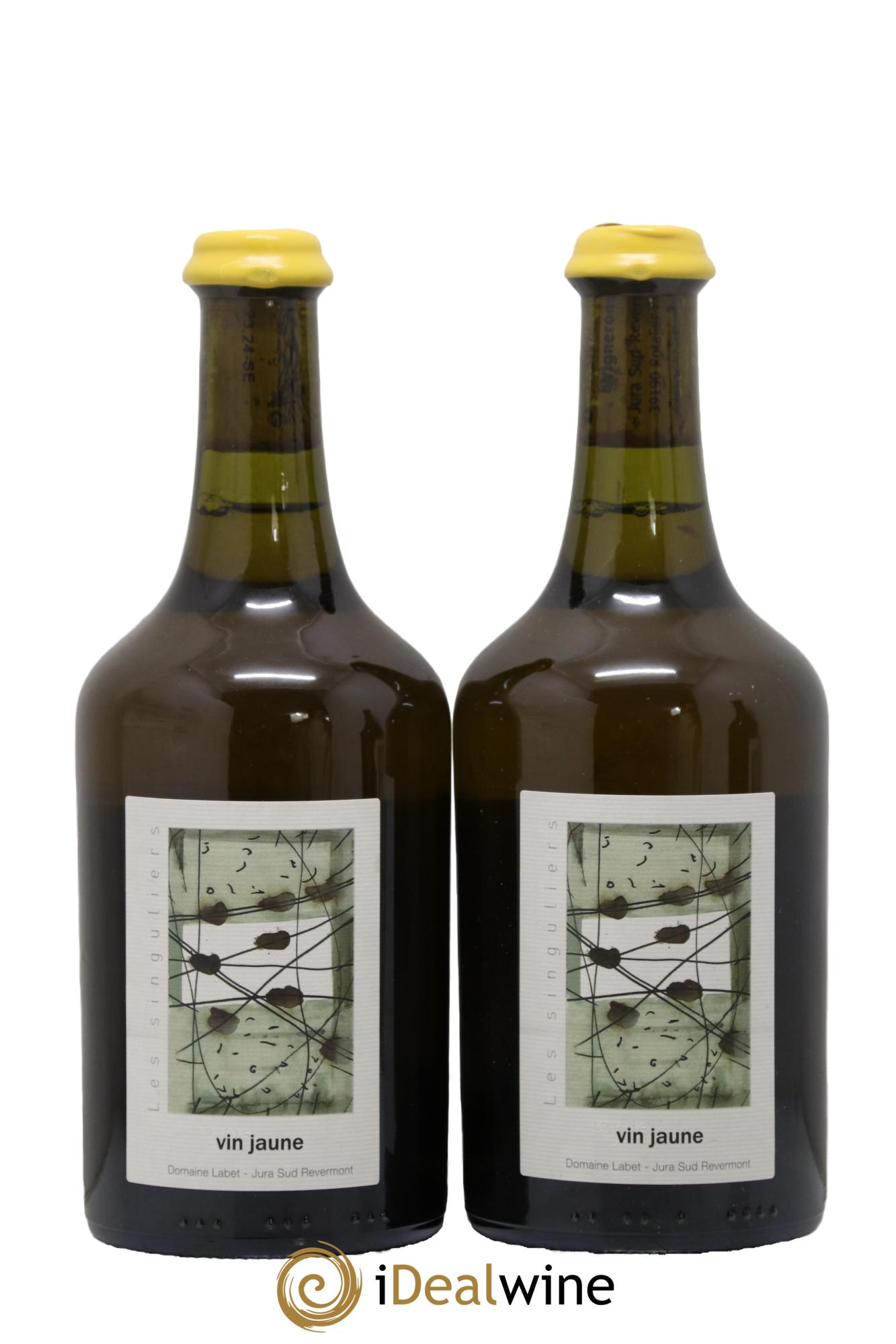 Côtes du Jura Vin Jaune Romain - Julien - Charline Labet 2015 - Lotto di 2 clavelin - 0