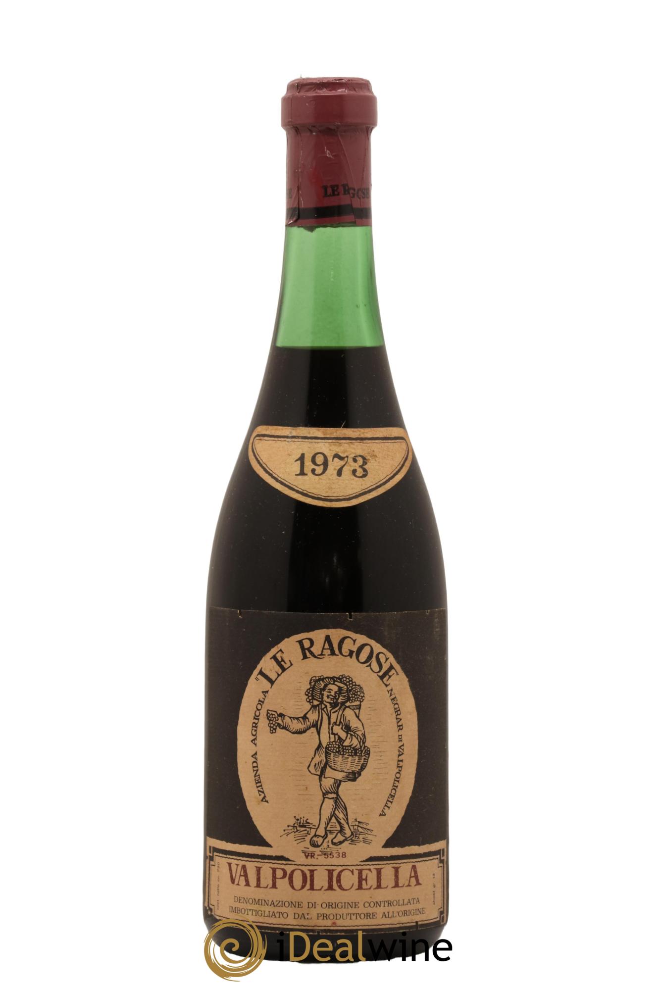 Valpolicella Classico DOC Le Ragose 1973 - Posten von 1 Flasche - 0
