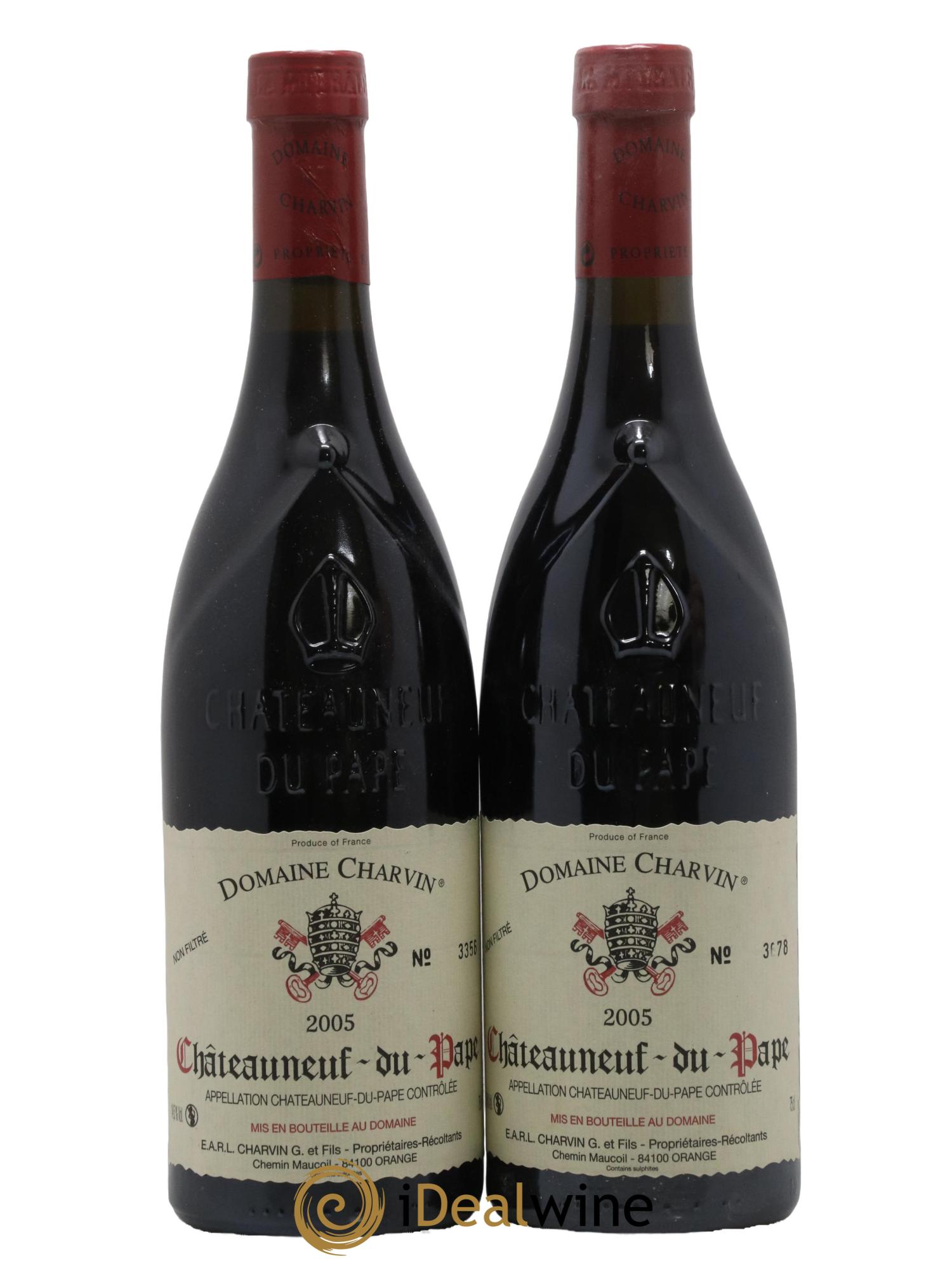 Châteauneuf-du-Pape Charvin (Domaine) 2005 - Lot de 2 bouteilles - 0