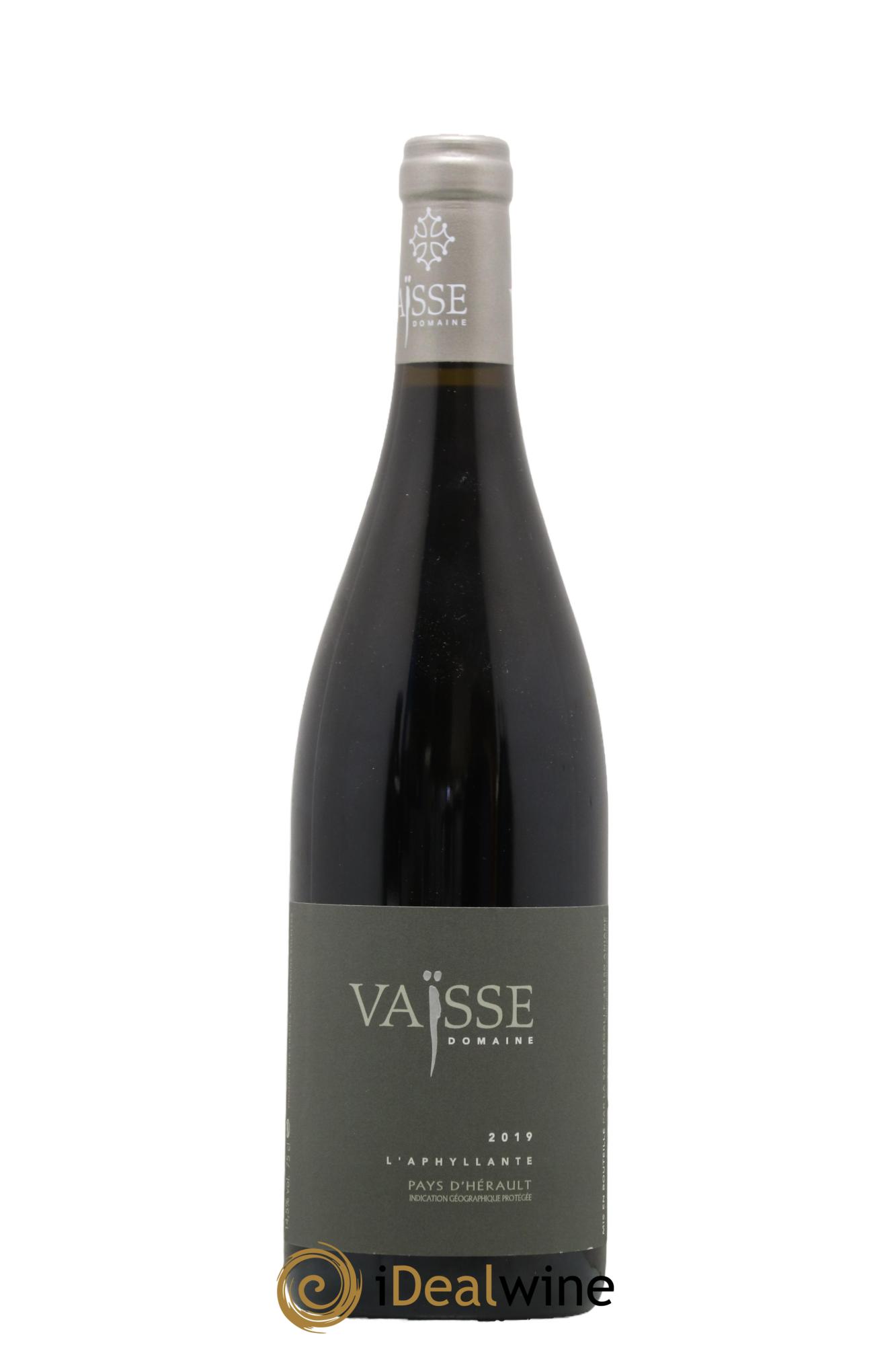 Pays d'Hérault L'Aphyllante Vaisse (Domaine) 2019 - Lot de 1 bouteille - 0