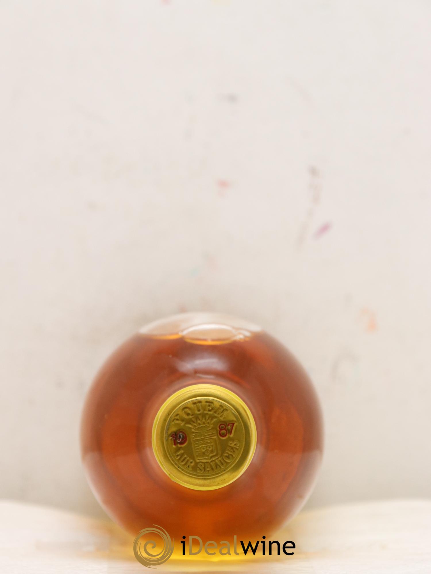 Château d' Yquem 1er Cru Classé Supérieur 1987 - Lotto di 3 bottiglie - 1