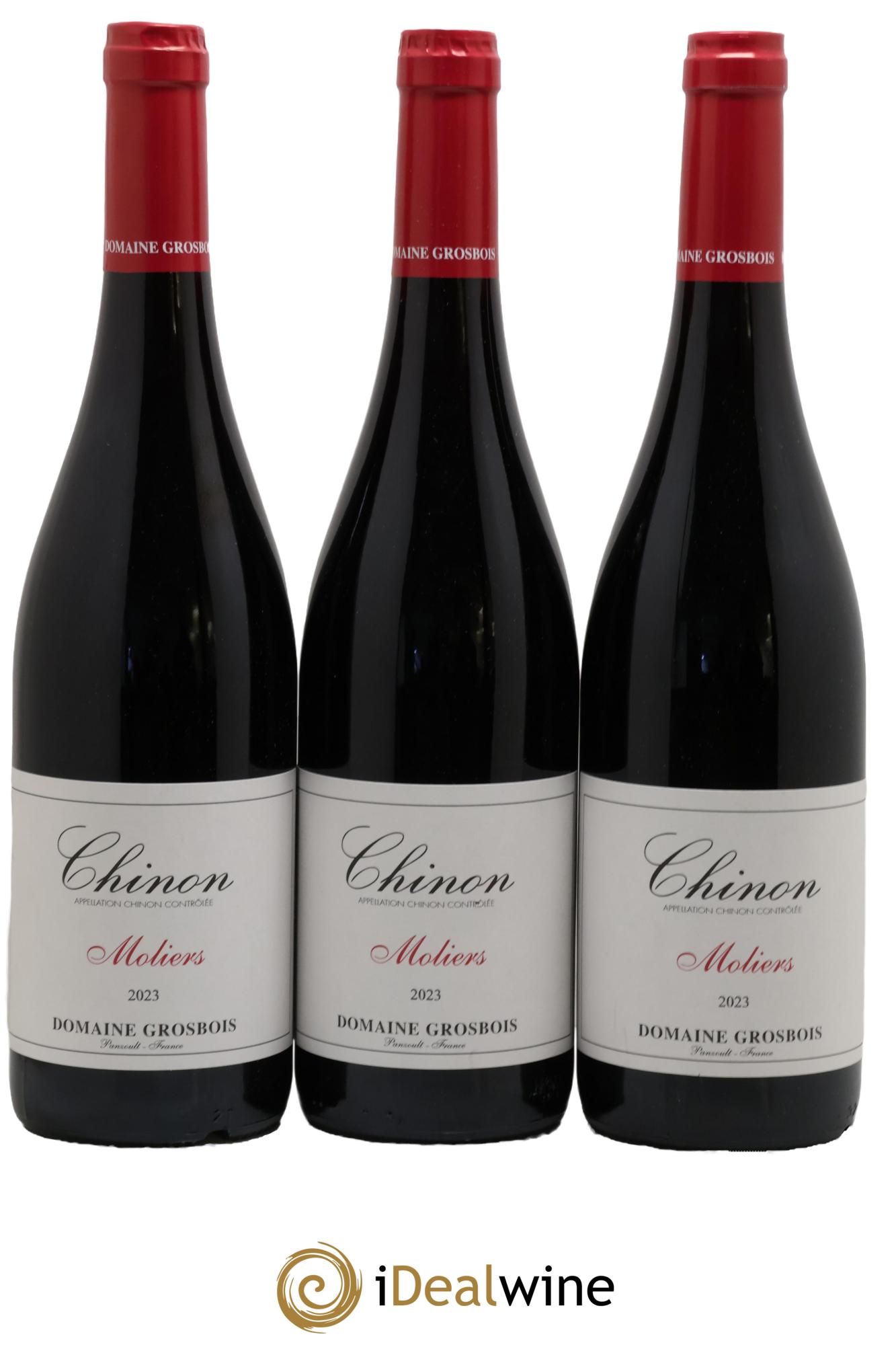 Chinon Moliers Grosbois 2023 - Posten von 3 Flaschen - 0