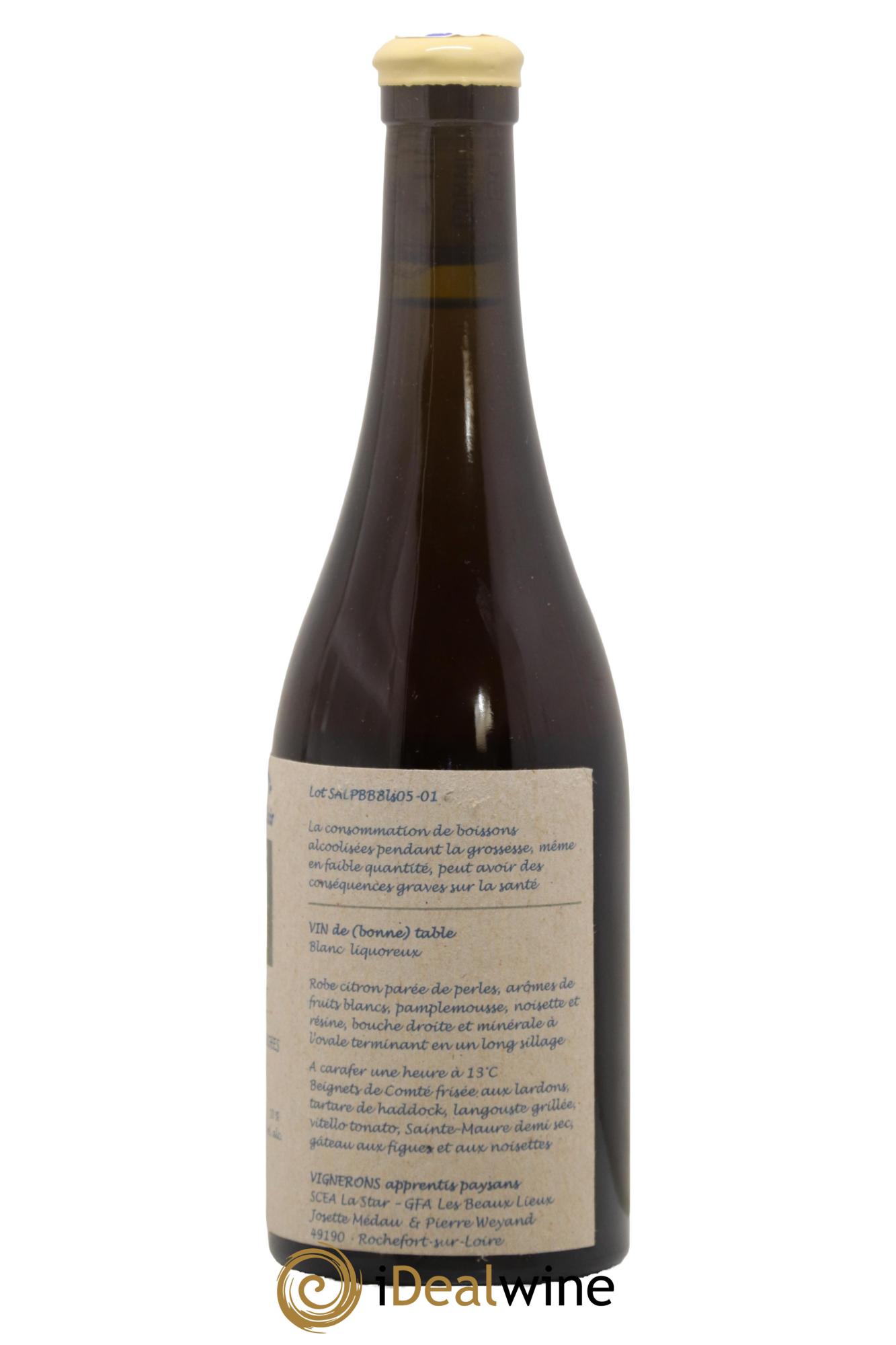Vin de France Le Bouquet du Paradis des Bonnes Blanches Un Vin de Terre Libre Comme l'Air Josette Medeau et Pierre Weyand 2006 - Lotto di 1 formato 50cl - 1