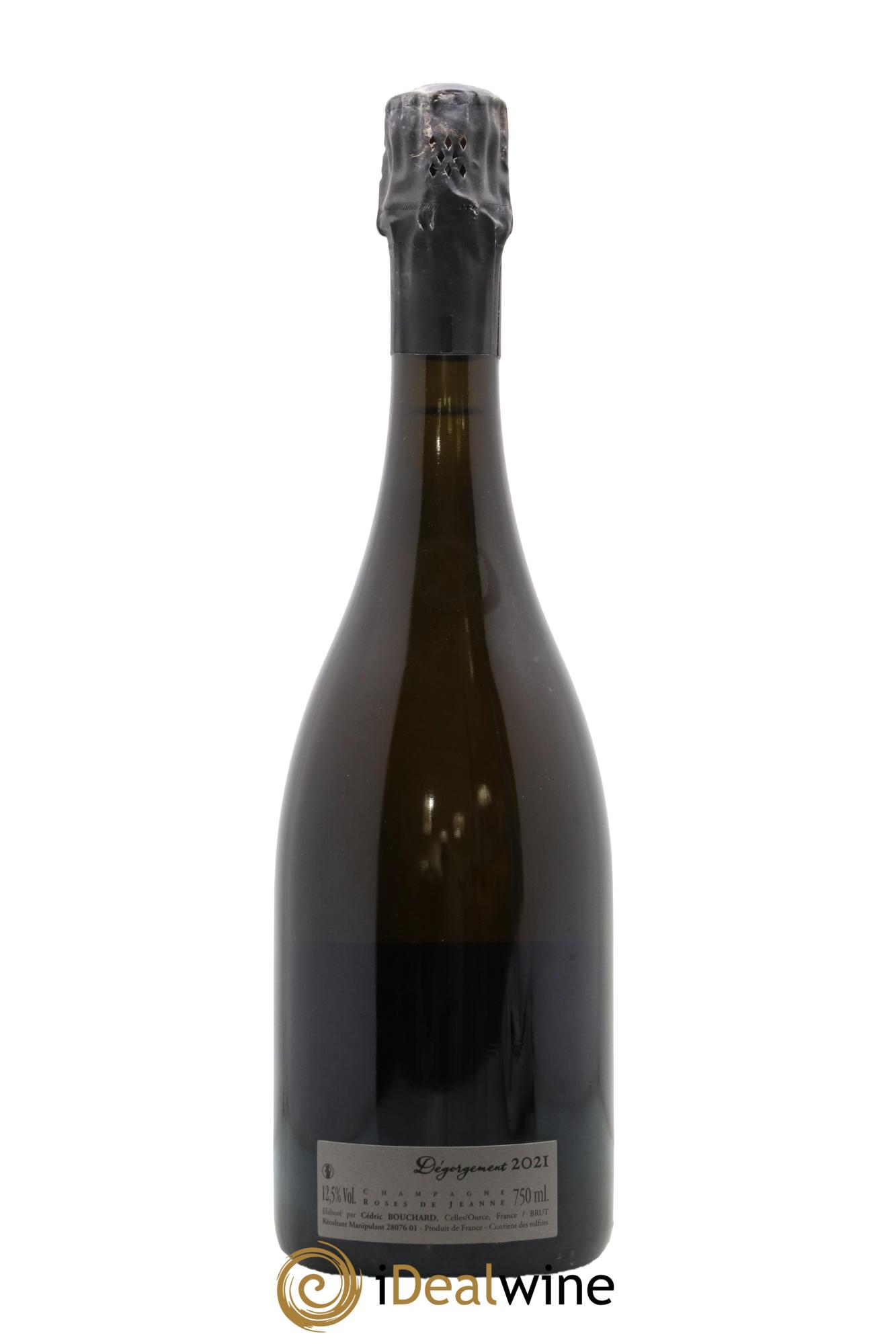 Roses de Jeanne Les Ursules Blanc de Noirs Brut Cédric Bouchard 2017 - Lot of 1 bottle - 1