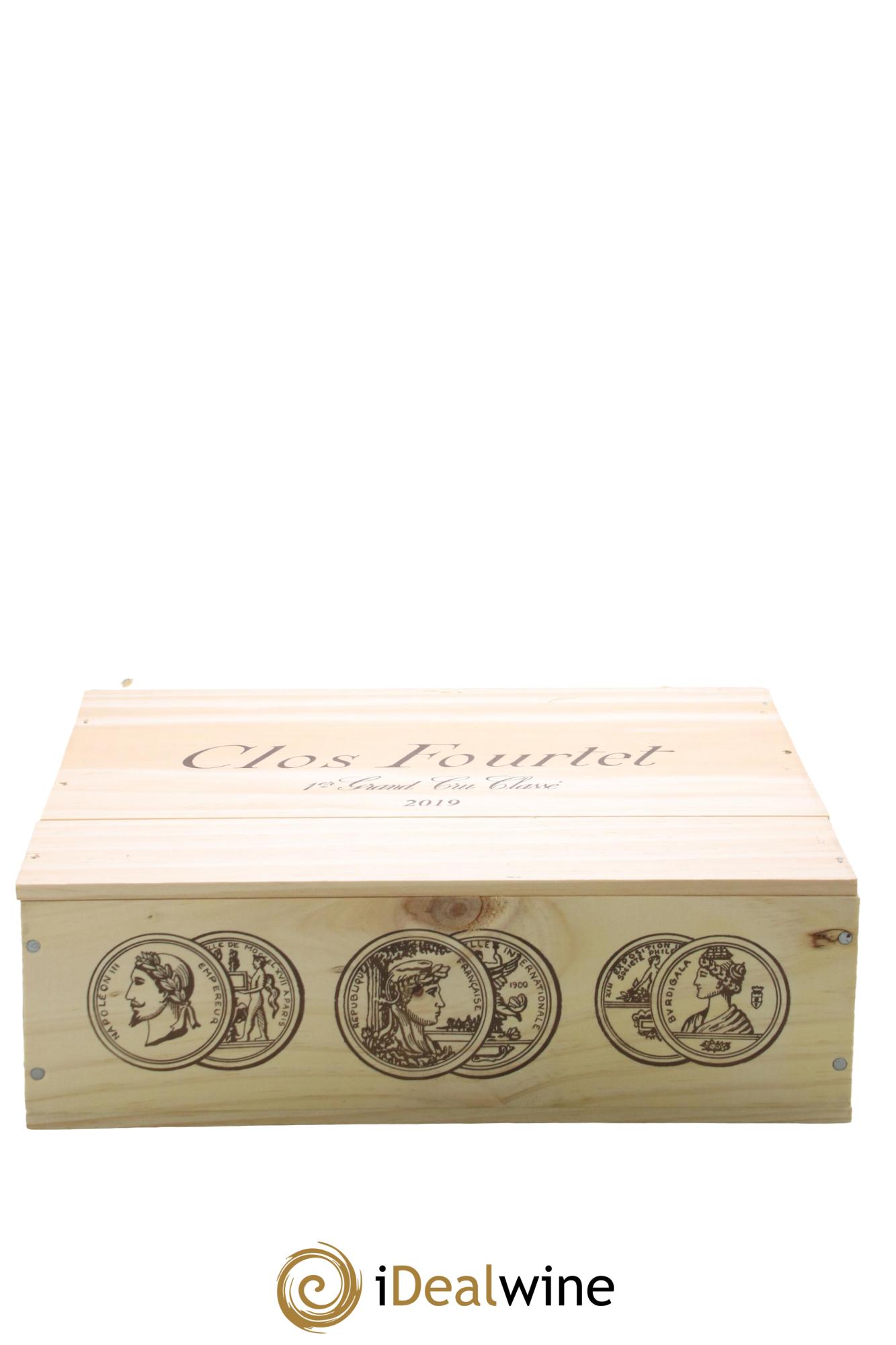 Clos Fourtet 1er Grand Cru Classé B 2019 - Lot de 3 bouteilles - 1