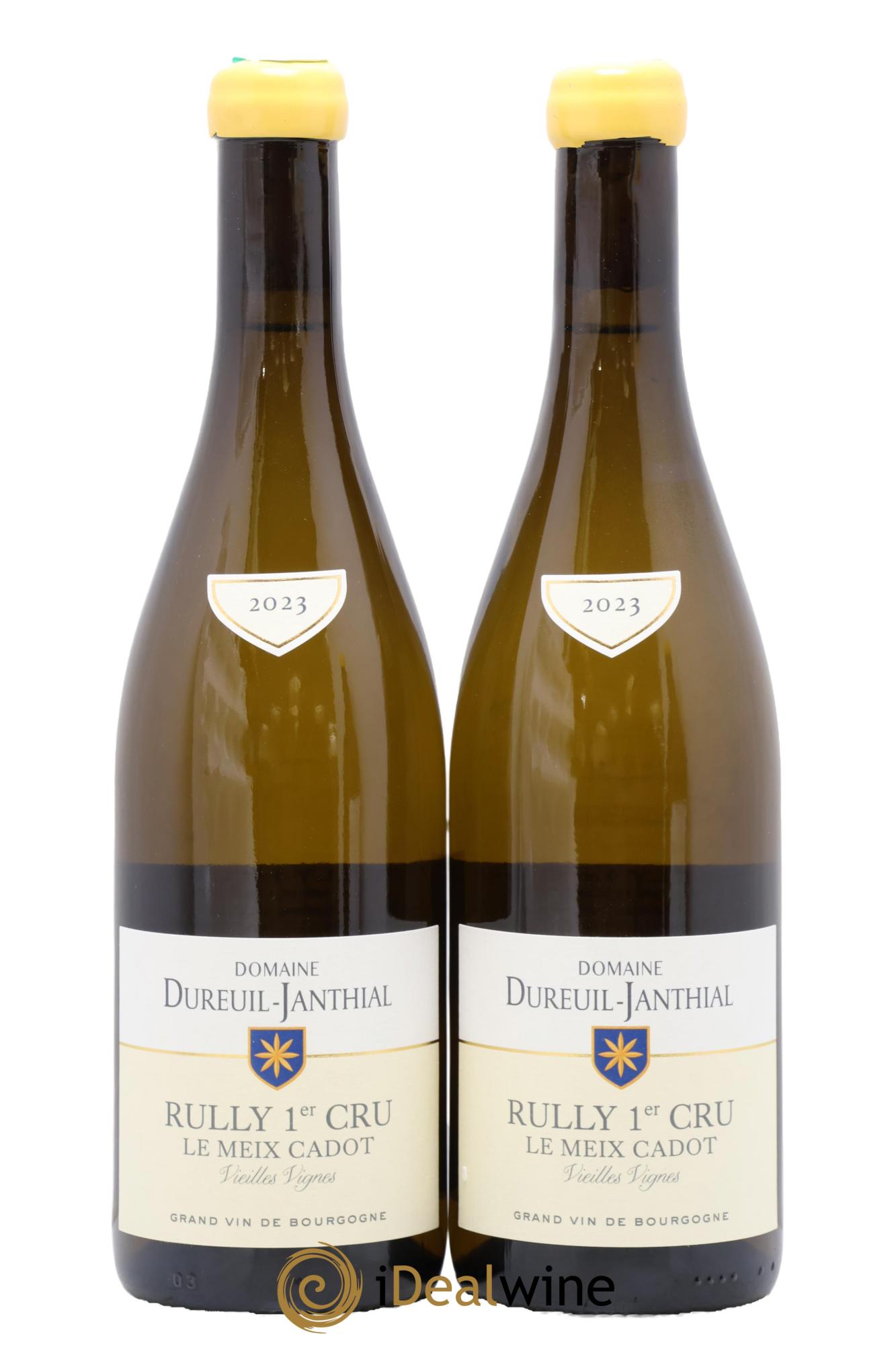 Rully 1er Cru Le Meix Cadot Vieilles Vignes Vincent Dureuil-Janthial 2023 - Lote de 2 botellas - 0