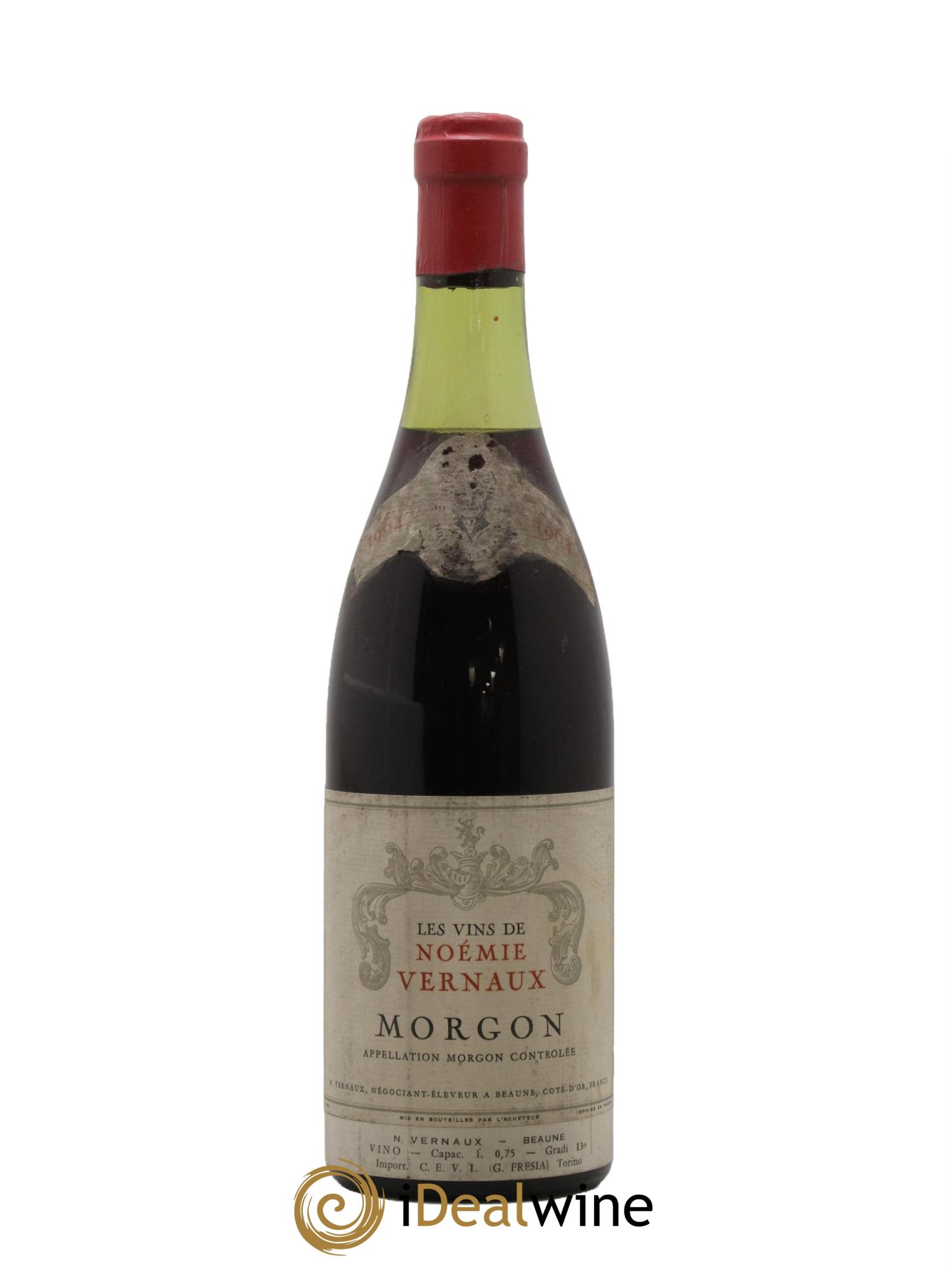 Morgon Vernaux 1964 - Lot de 1 bouteille - 0