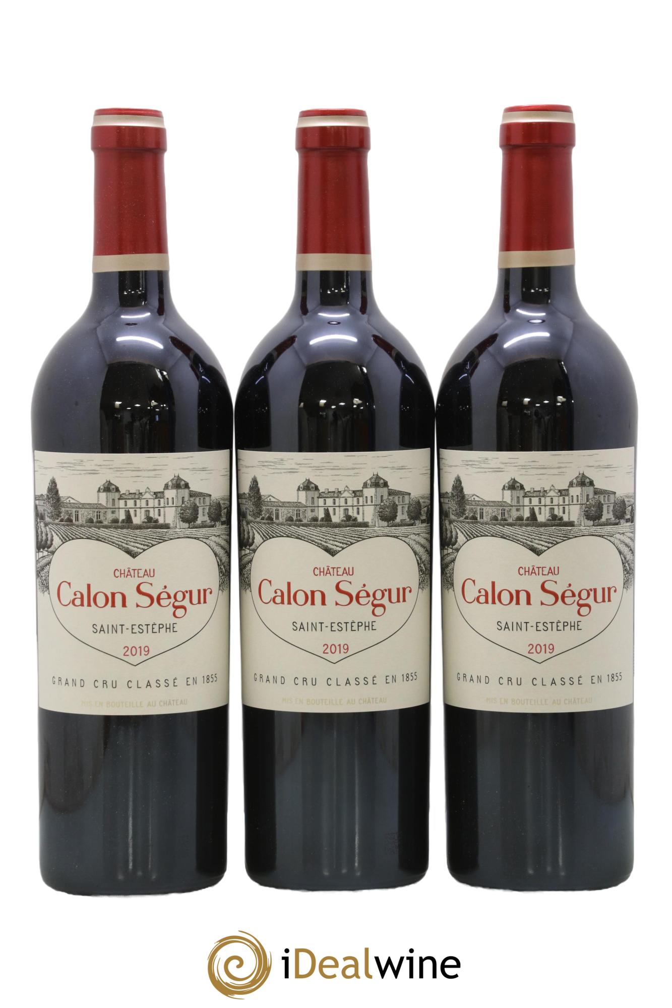 Château Calon Ségur 3ème Grand Cru Classé 2019 - Posten von 6 Flaschen - 1
