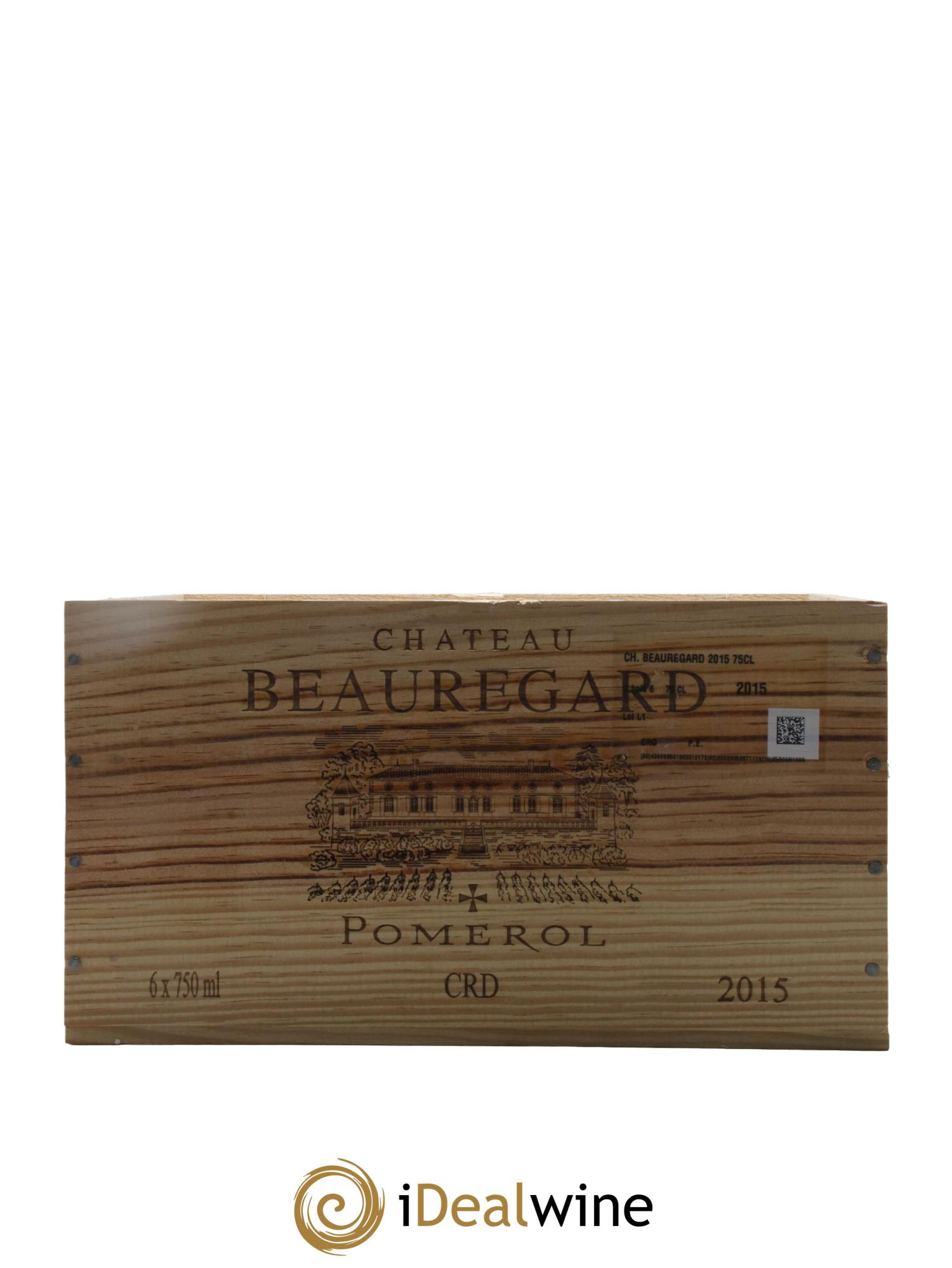 Château Beauregard  2015 - Lot de 6 bouteilles - 1