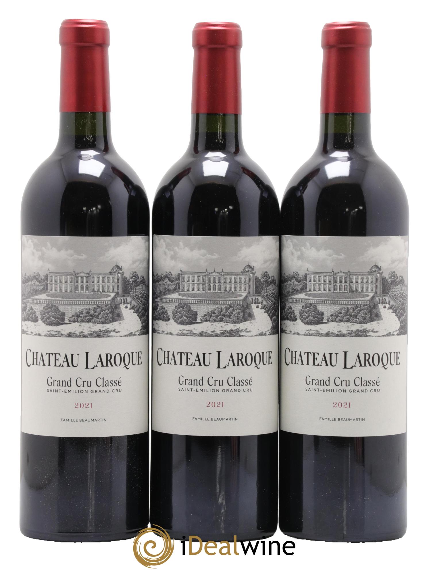 Château Laroque Grand Cru Classé 2021 - Lot of 12 bottles - 4
