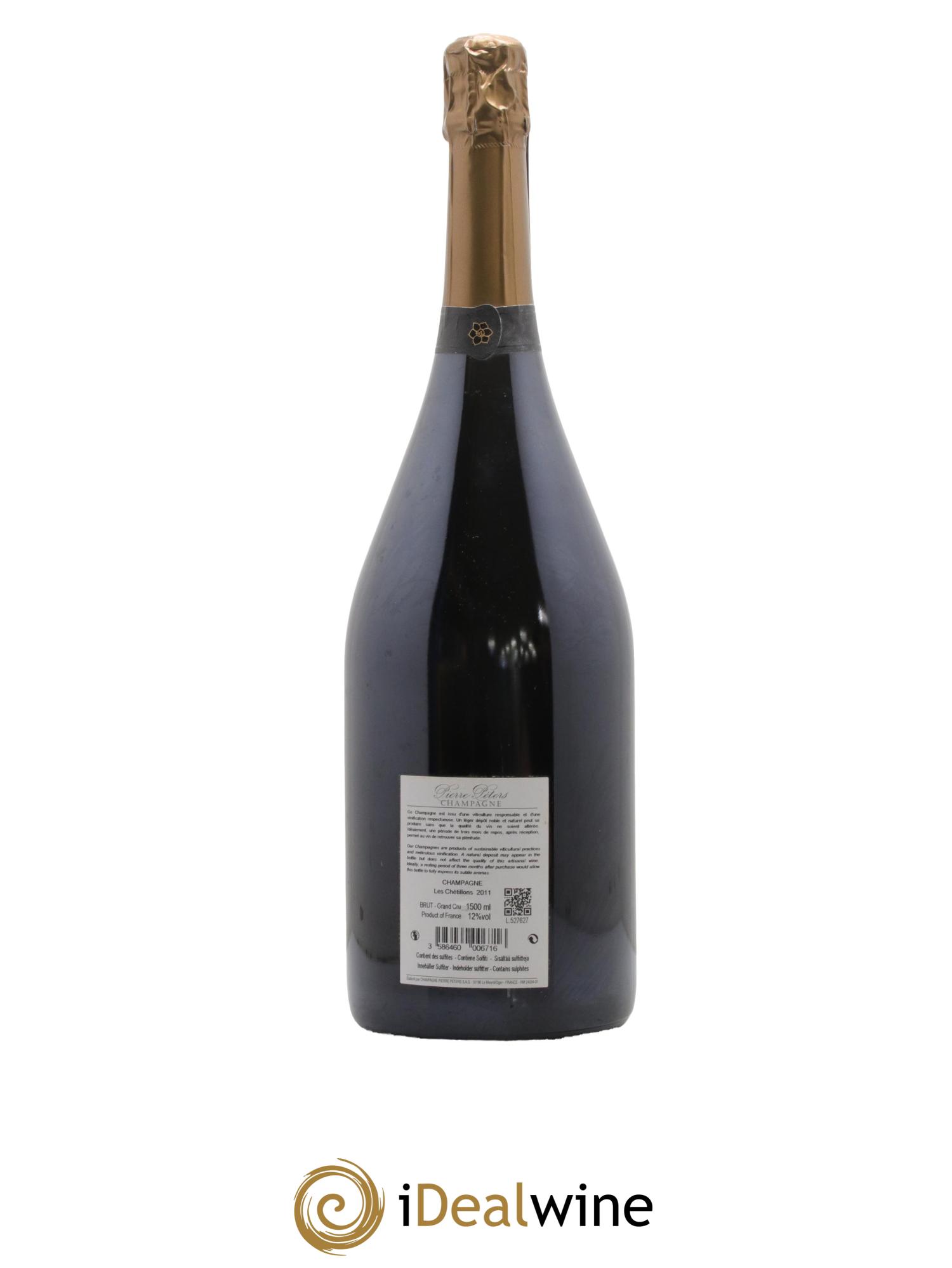 Cuvée Spéciale les Chétillons Blanc de Blancs Brut Pierre Péters 2011 - Lot of 1 magnum - 1