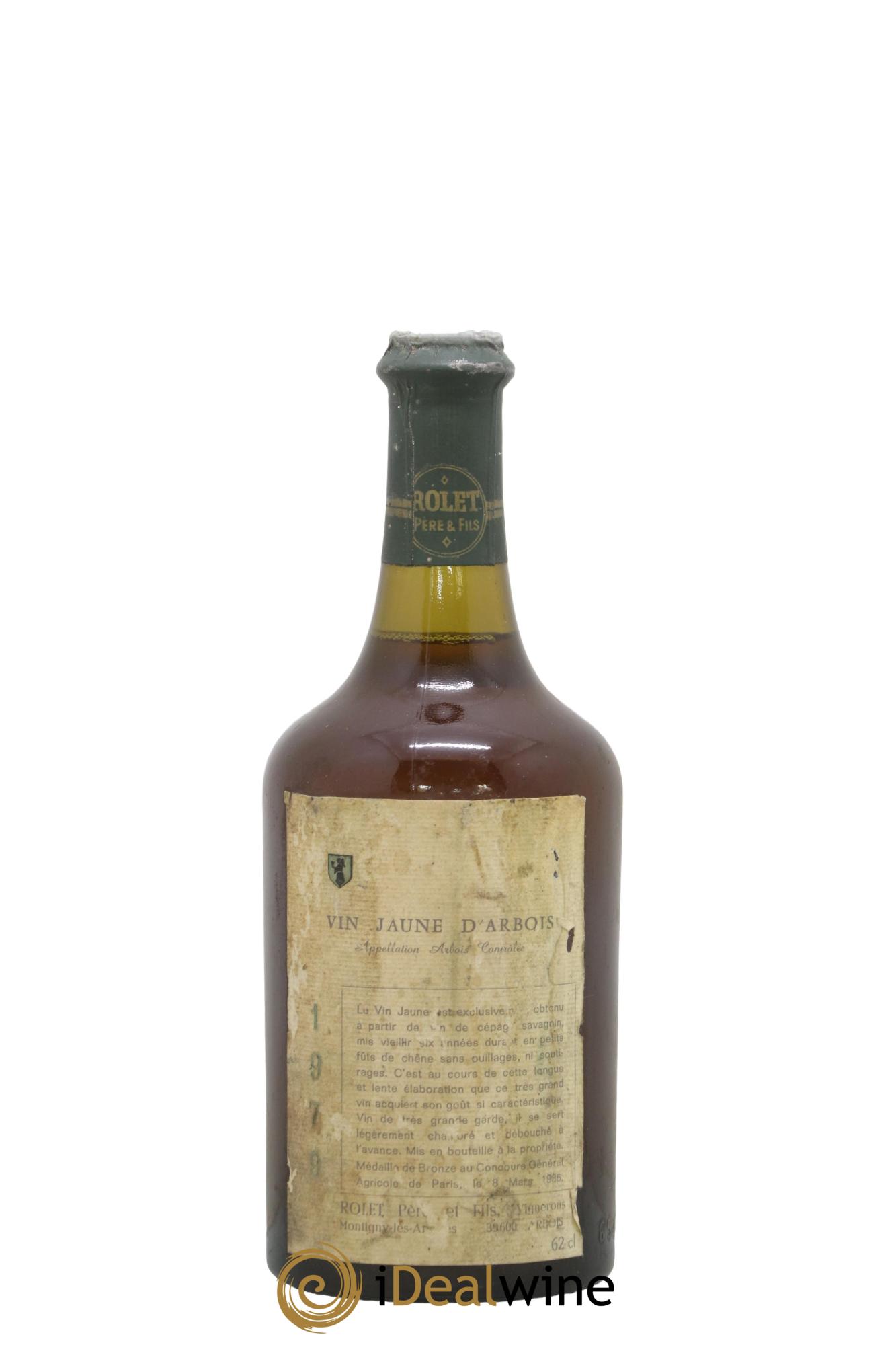 Arbois Vin Jaune Domaine Rolet 1979 - Posten von 1 Clavelin - 0