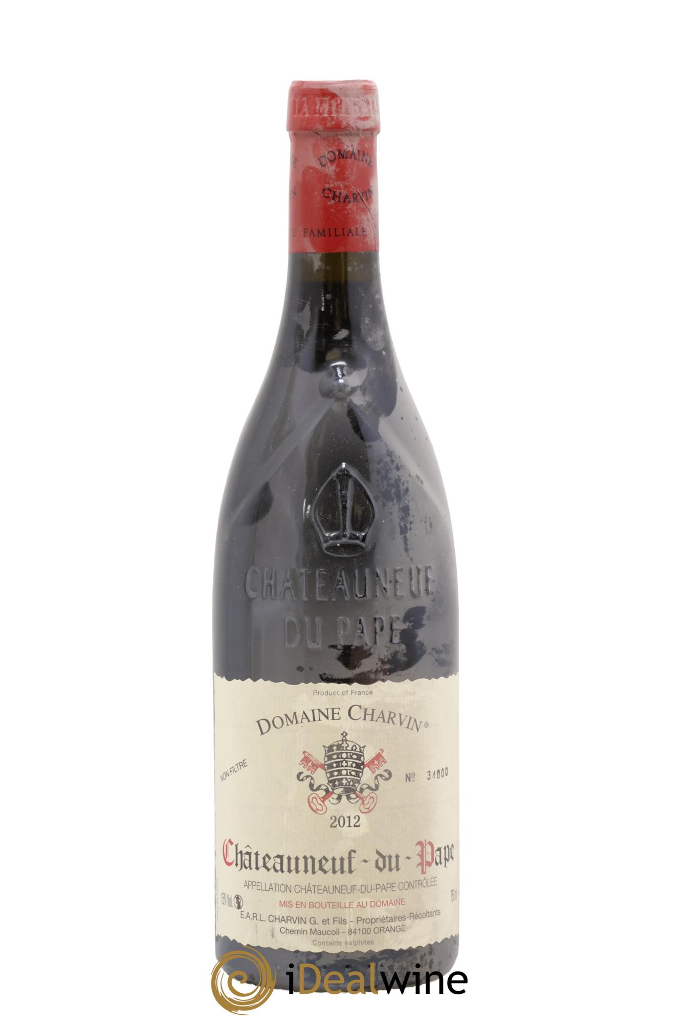 Châteauneuf-du-Pape Charvin (Domaine) 2012 - Lotto di 1 bottiglia - 0