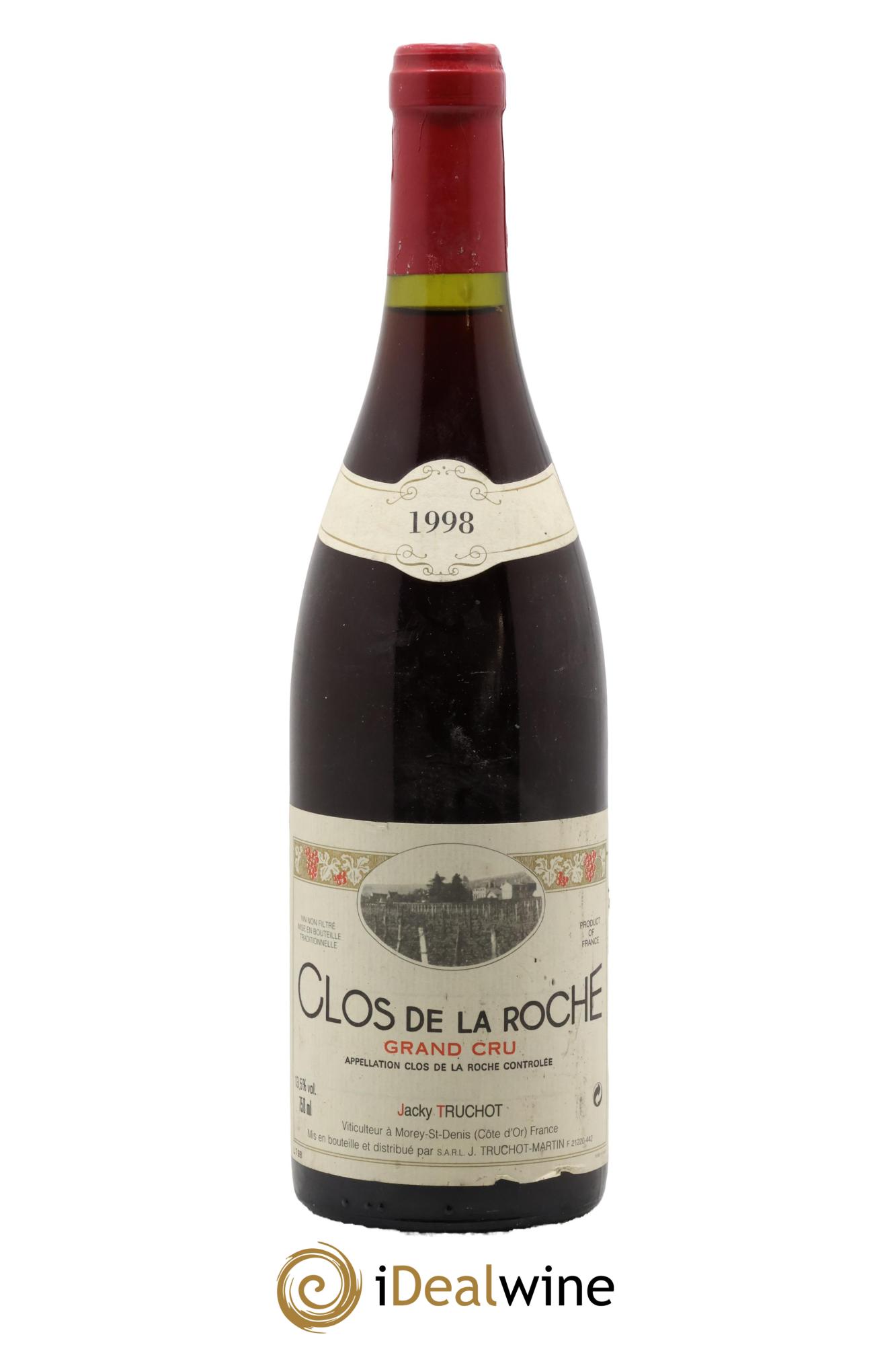 Clos de la Roche Grand Cru Jacky Truchot 1998 - Posten von 1 Flasche - 0