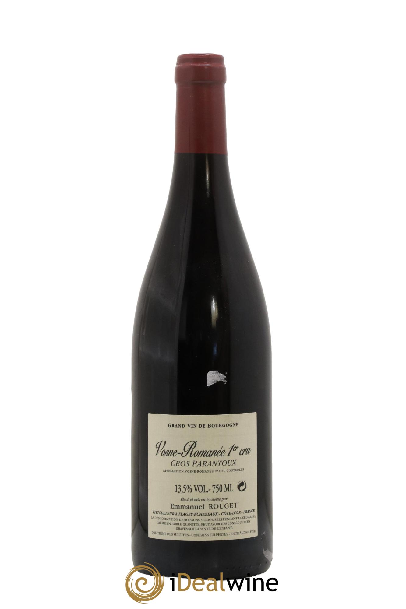 Vosne-Romanée 1er Cru Cros Parantoux Emmanuel Rouget 2009 - Lotto di 1 bottiglia - 1