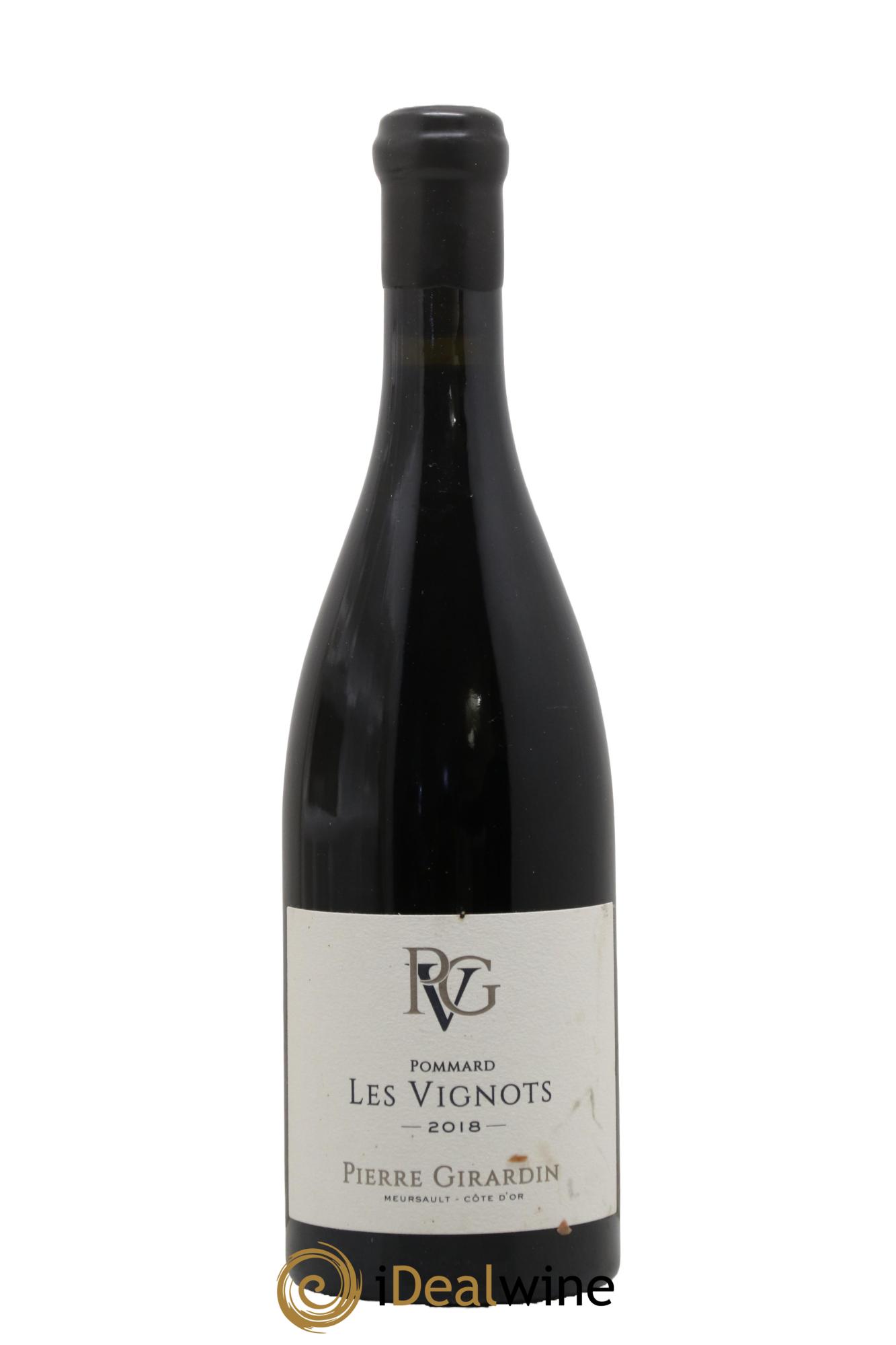Pommard Les Vignots Pierre Girardin 2018 - Lot de 1 bouteille - 0