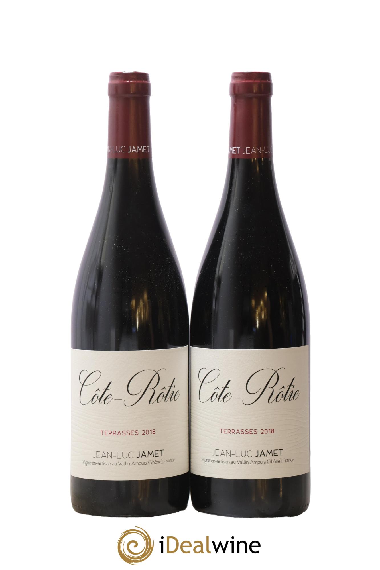 Côte-Rôtie Terrasses Jean-Luc Jamet (Domaine) 2018 - Lot de 2 bouteilles - 0