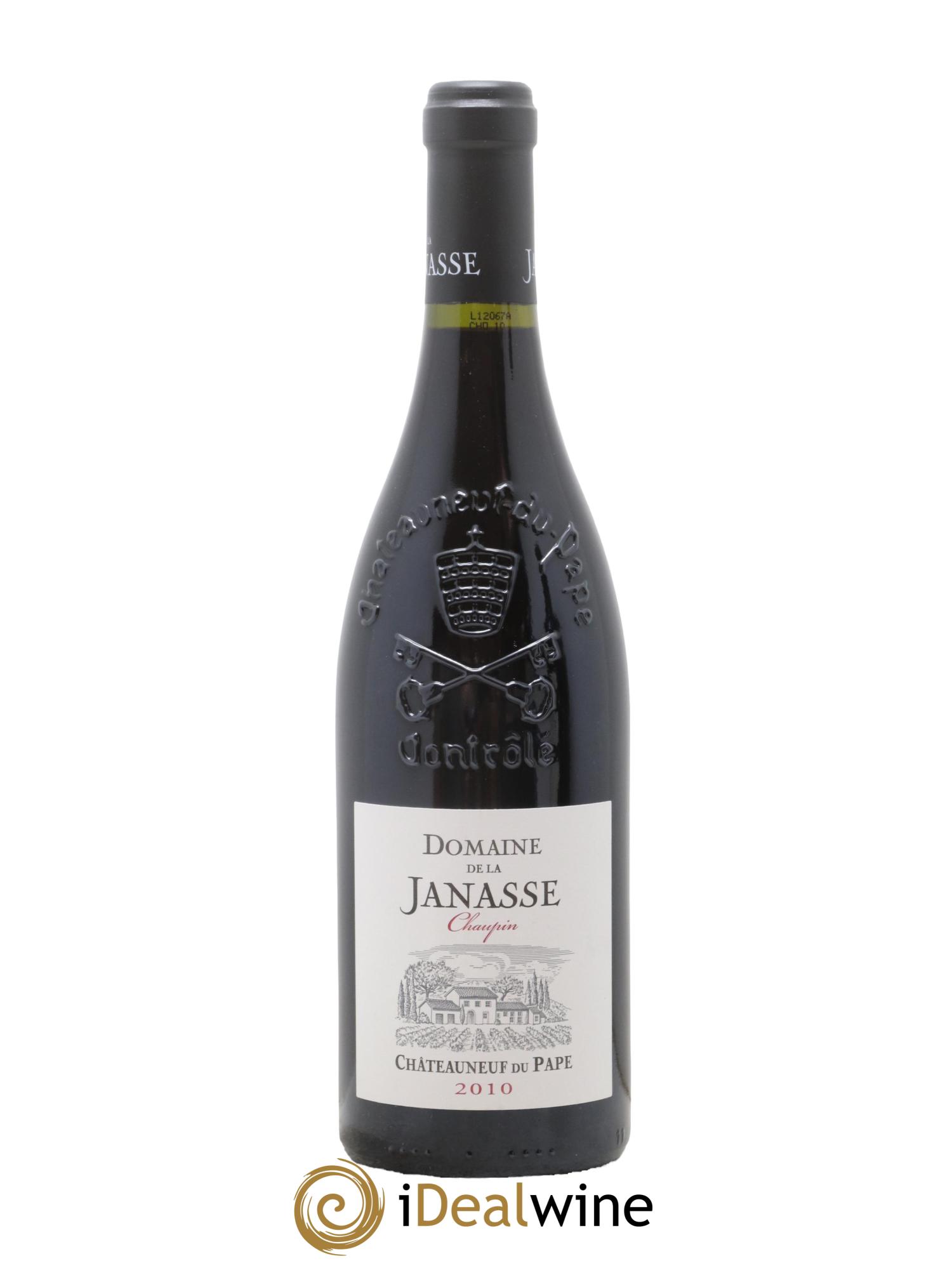 Châteauneuf-du-Pape Cuvée Chaupin La Janasse (Domaine de) 2010 - Lot de 1 bouteille - 0