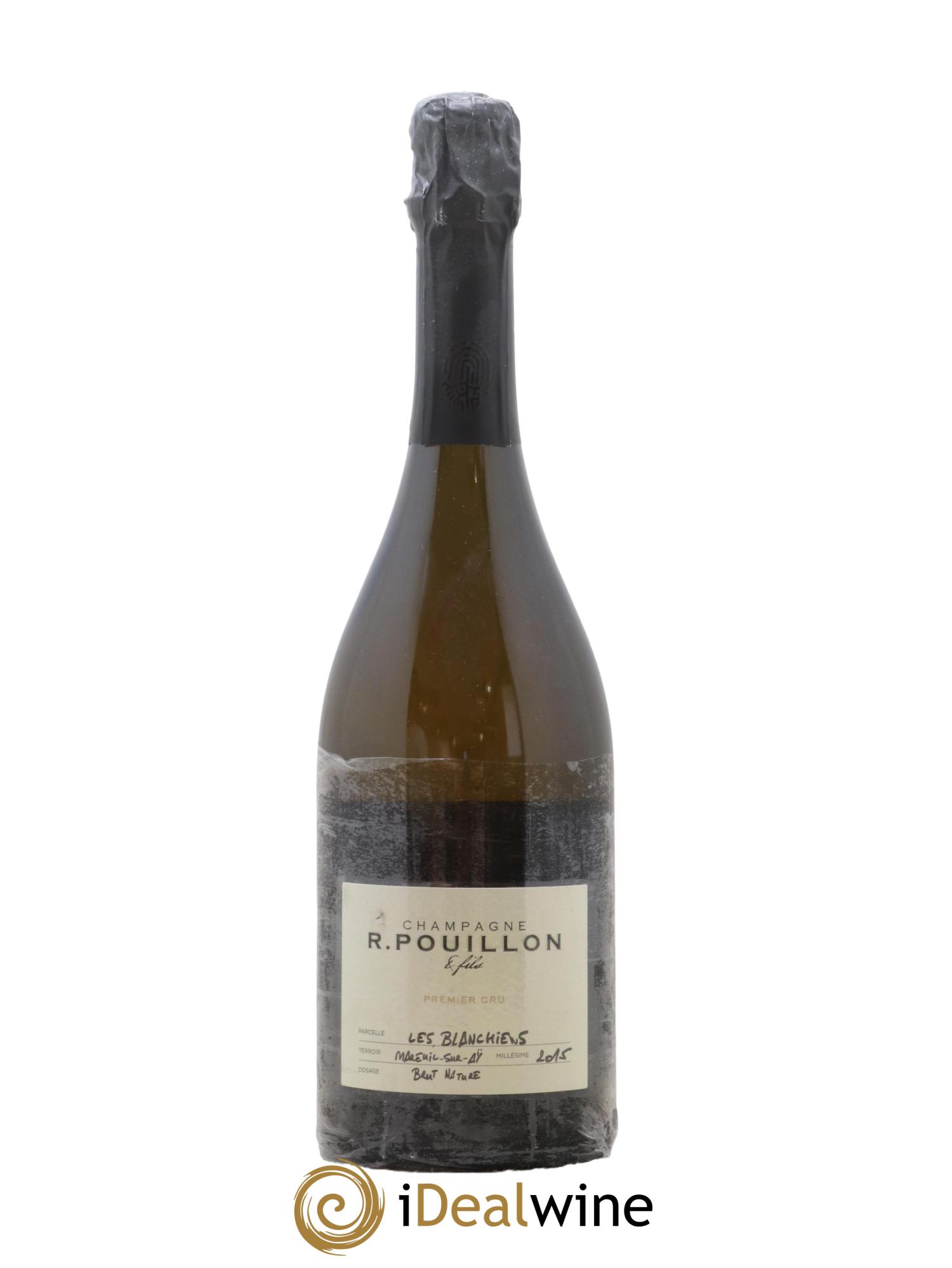 Les Blanchiens 1er Cru Brut Nature R. Pouillon & fils 2015 - Lot de 1 bouteille - 0