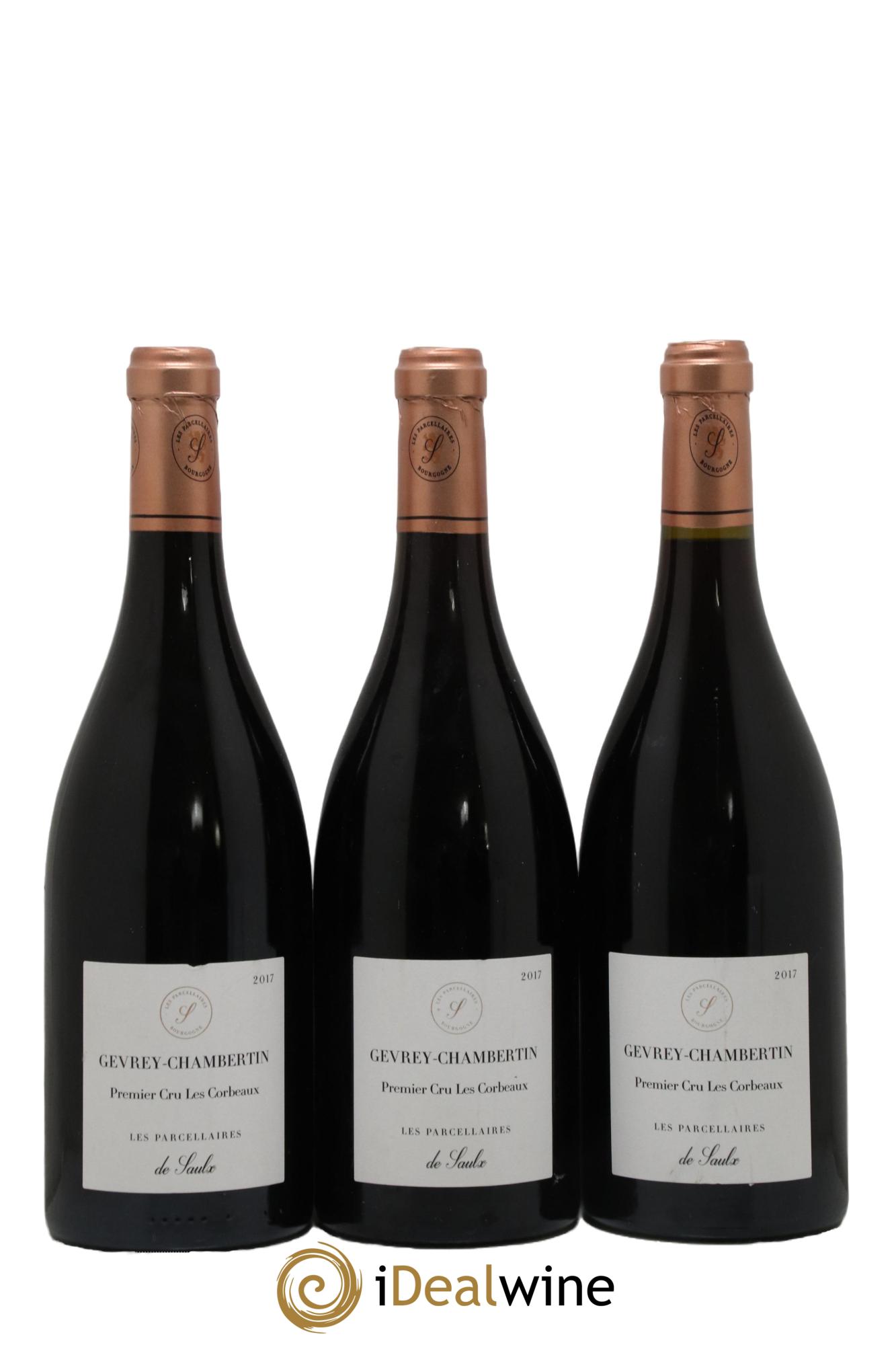 Gevrey-Chambertin 1er Cru Les Corbeaux De Saulx 2017 - Lot de 3 bouteilles - 0