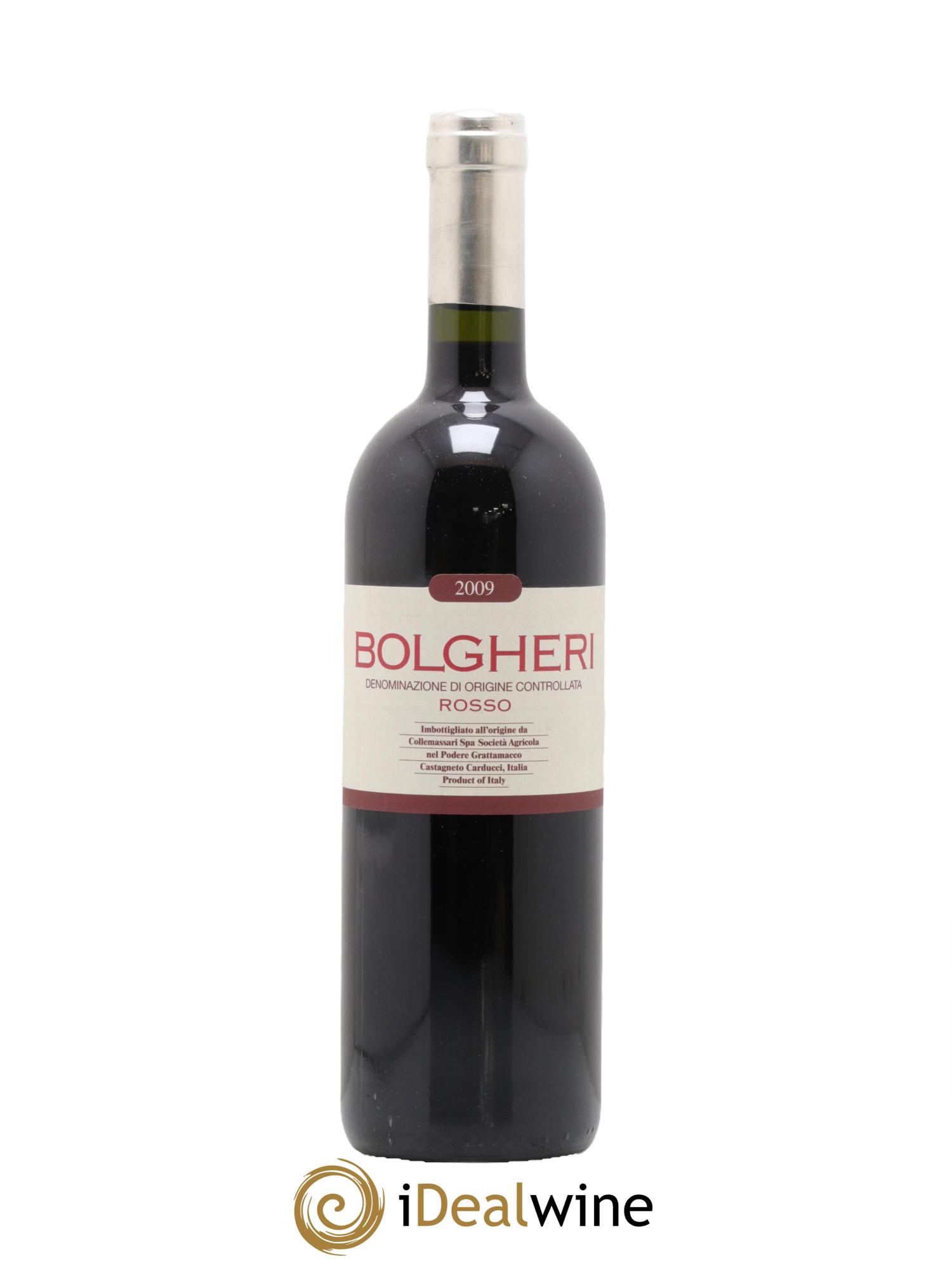 Bolgheri Grattamacco DOC Podere Collemassari 2009 - Lot de 1 bouteille - 0
