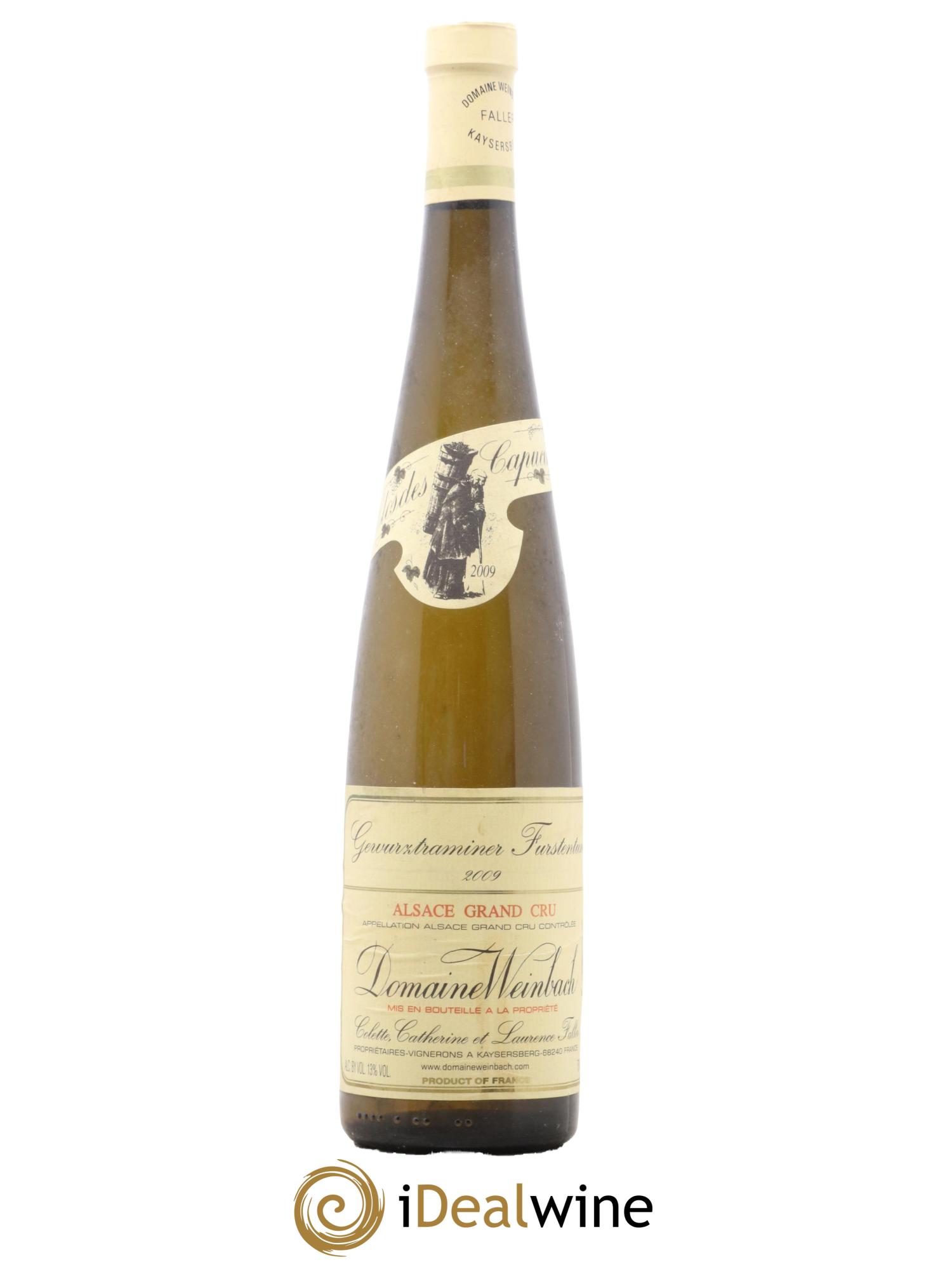 Alsace Grand Cru Gewurztraminer Furstentum Weinbach (Domaine) 2009 - Posten von 1 Flasche - 0
