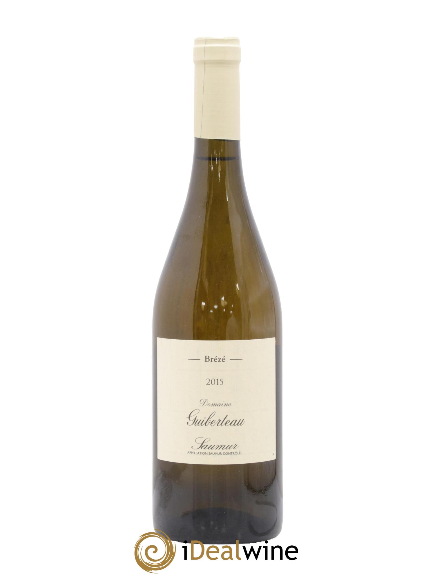 Saumur Brézé Domaine Guiberteau 2015 - Lot de 1 bouteille - 0