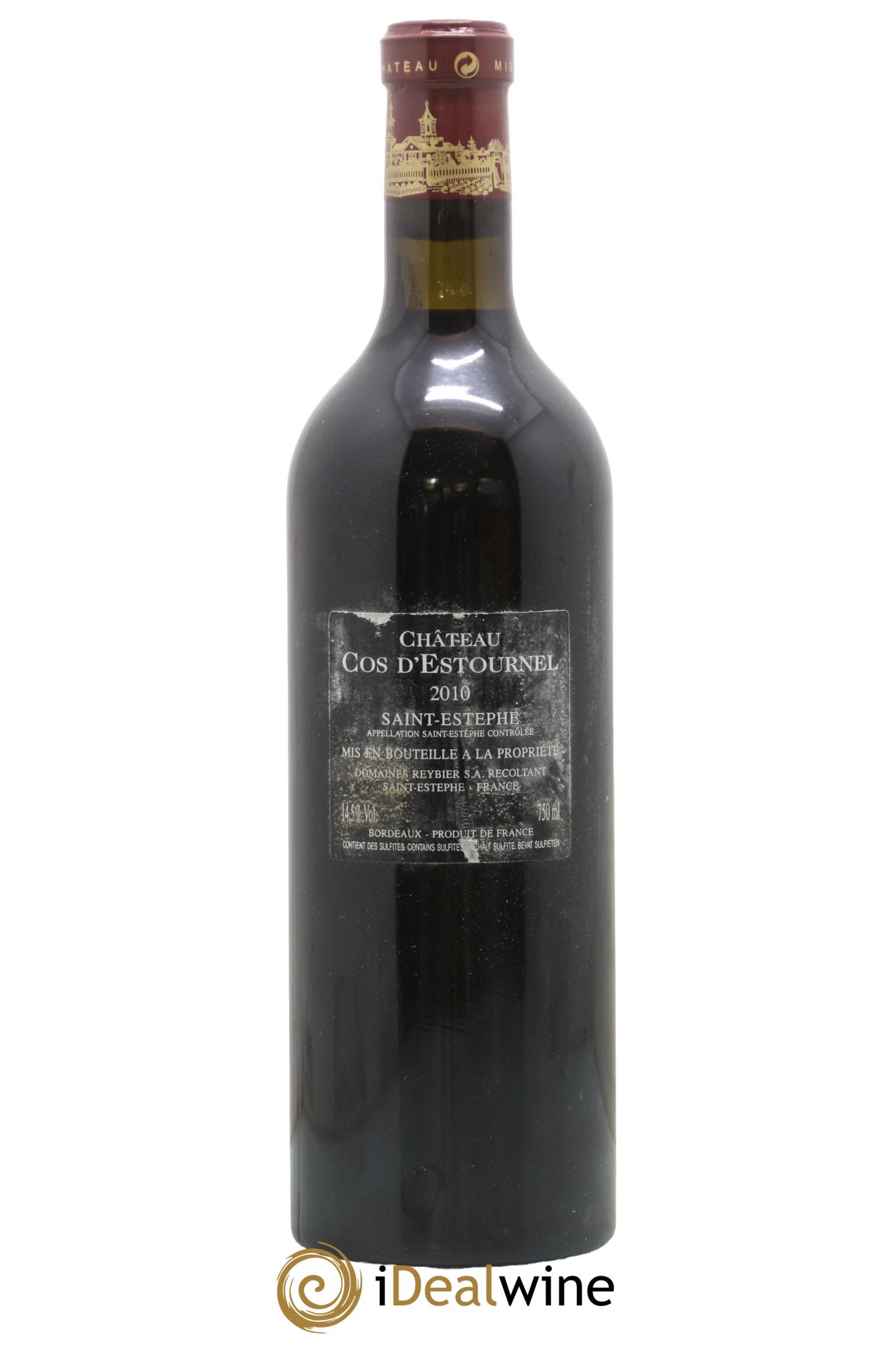 Cos d'Estournel 2ème Grand Cru Classé 2010 - Lotto di 1 bottiglia - 1