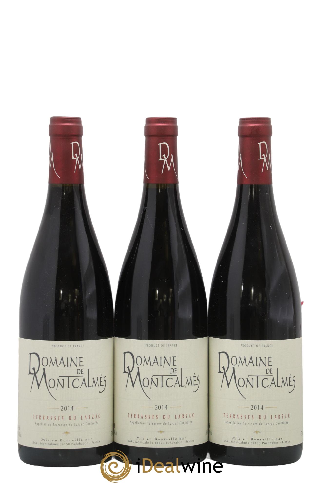 Coteaux du Languedoc Domaine de Montcalmès Frédéric Pourtalié 2014 - Lotto di 3 bottiglie - 0