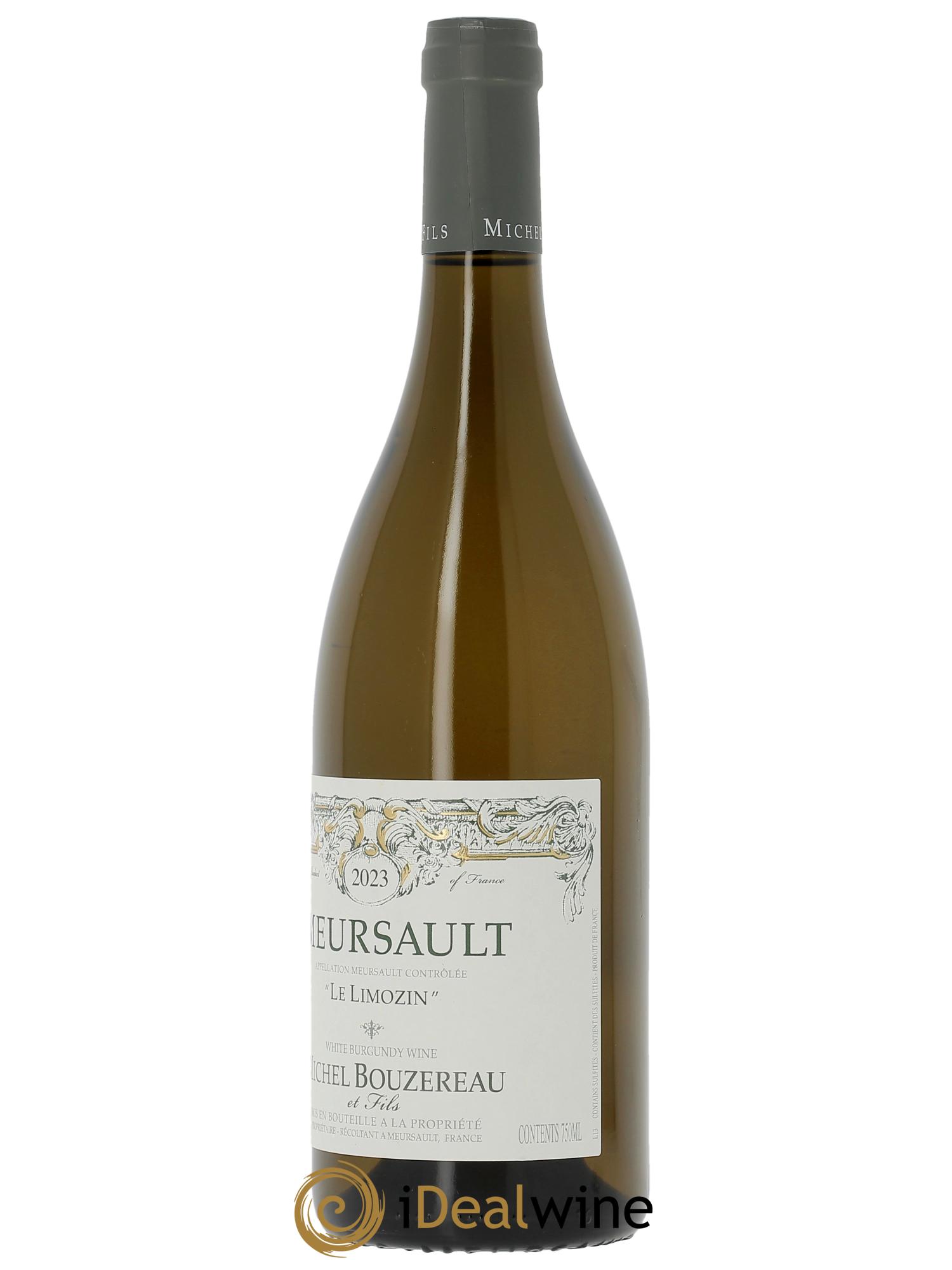 Meursault Le Limozin Michel Bouzereau et Fils (Domaine) 2023 - Lot de 1 bouteille - 1