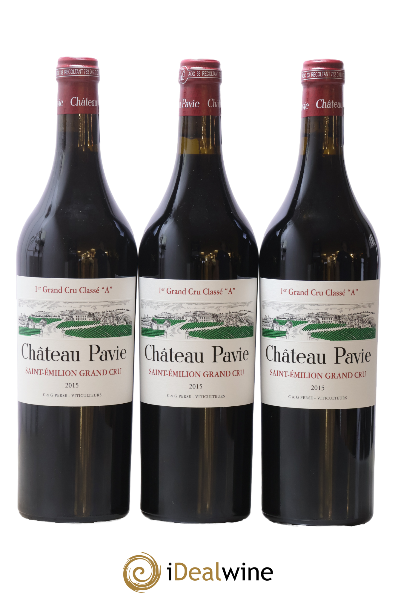 Château Pavie 1er Grand Cru Classé A 2015 - Lot de 6 bouteilles - 3