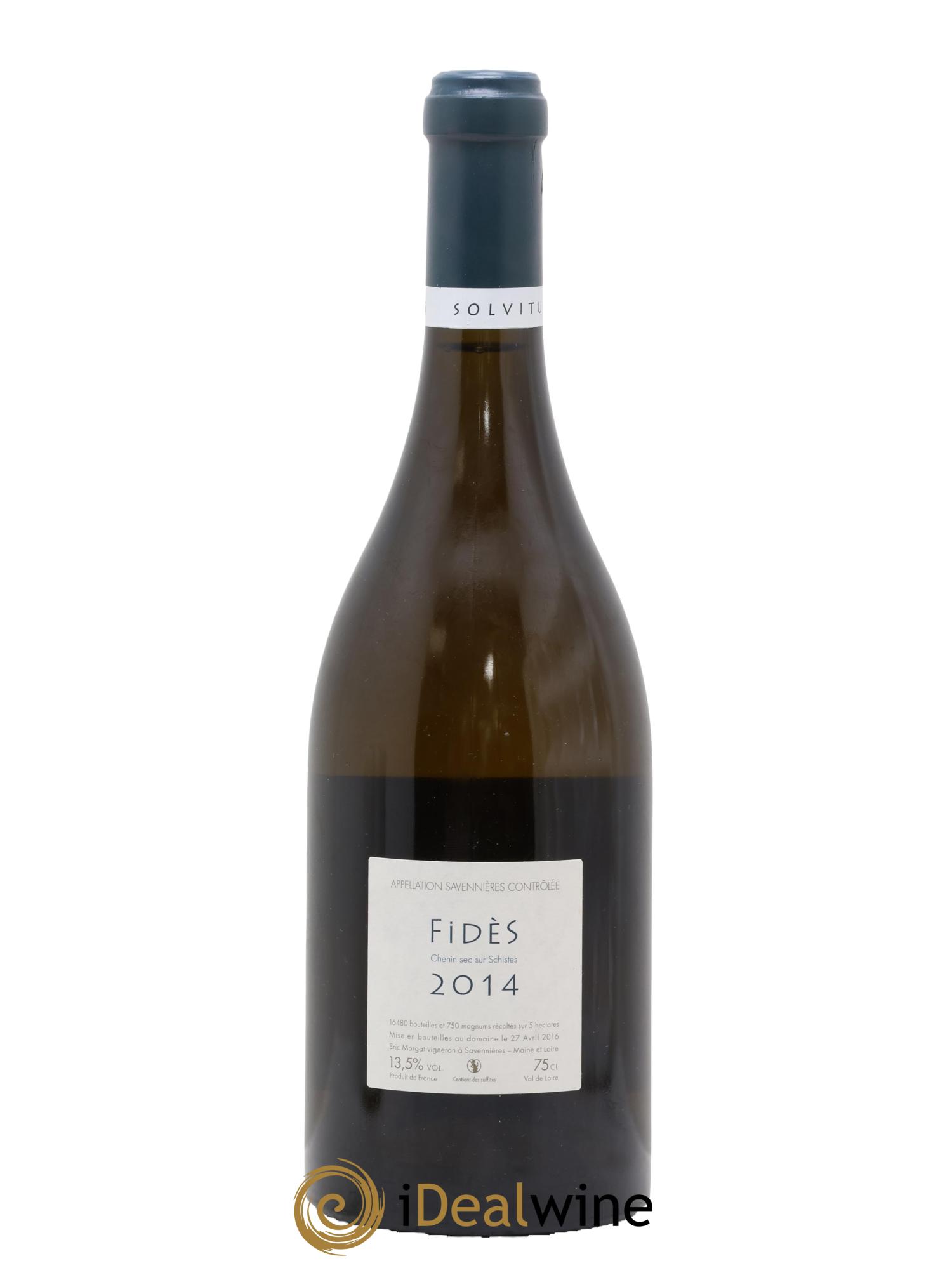 Savennières Fidès Eric Morgat 2014 - Posten von 1 Flasche - 1