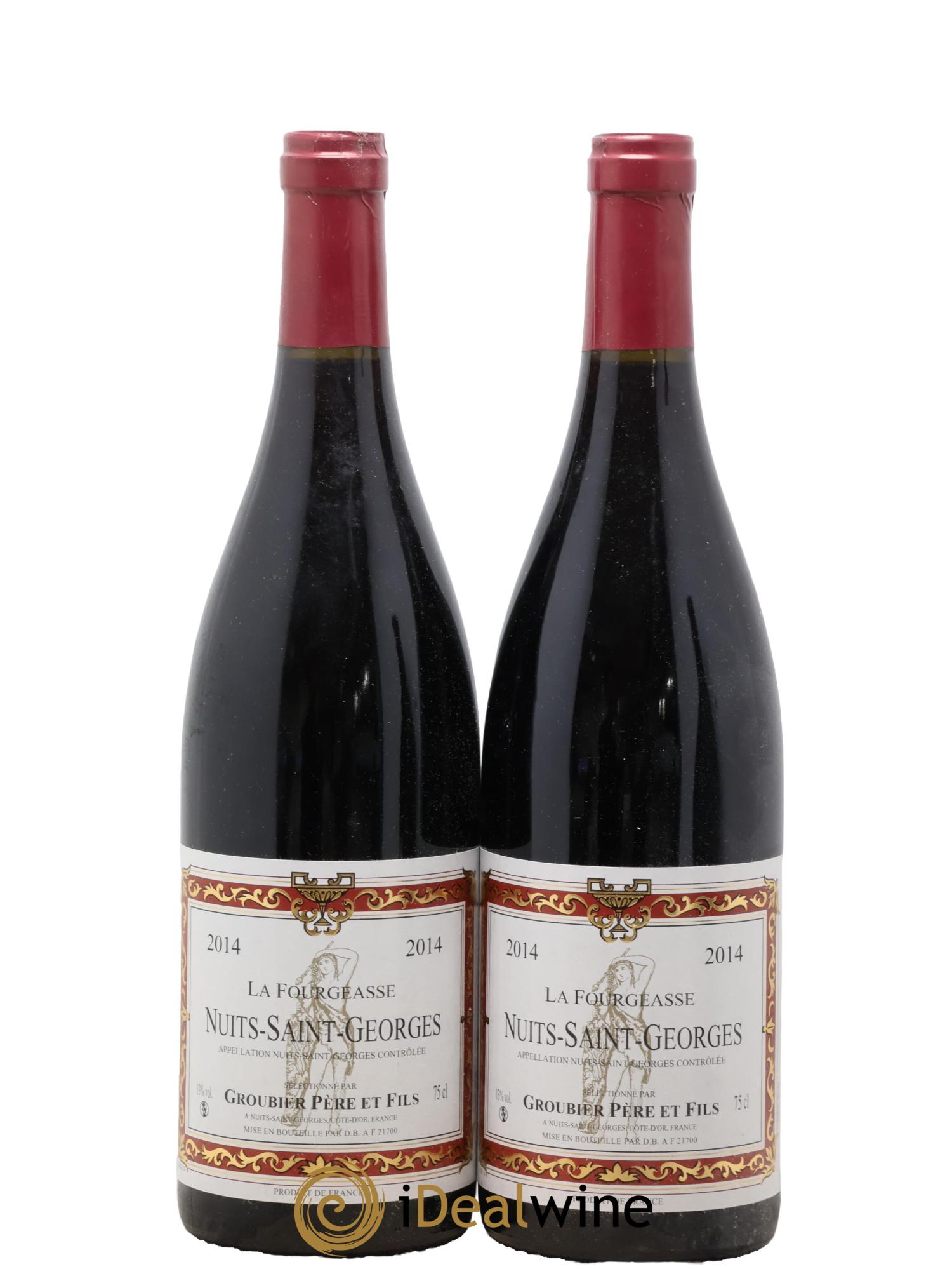 Nuits-Saint-Georges La Fourgeasse Groubier 2014 - Lot de 2 bouteilles - 0