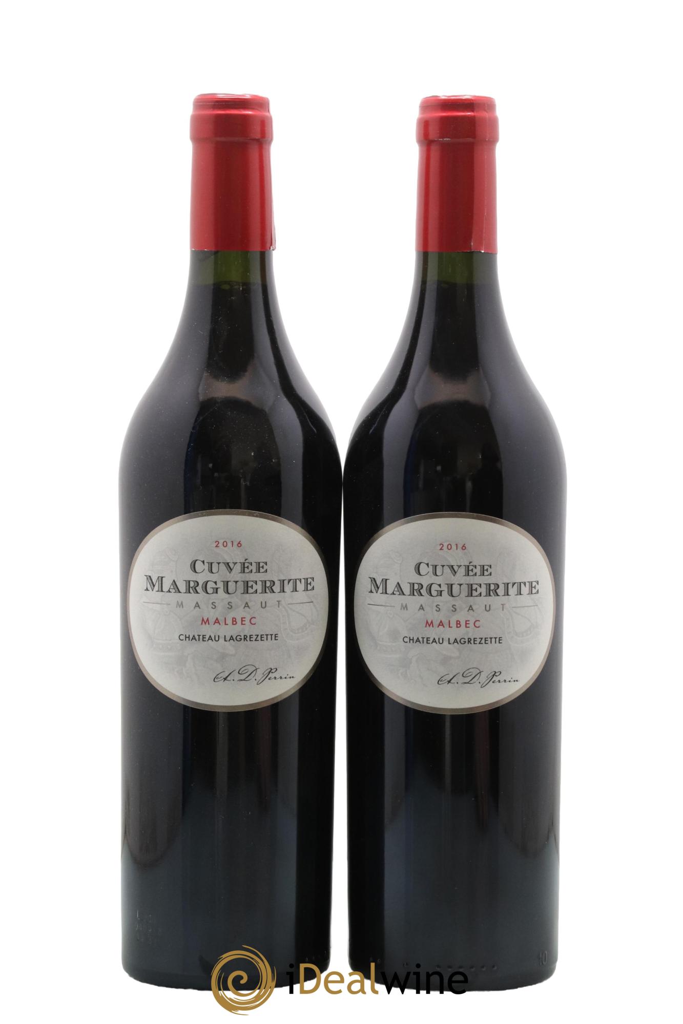 Cahors Cuvée Marguerite Château Lagrezette 2016 - Lot de 2 bouteilles - 0