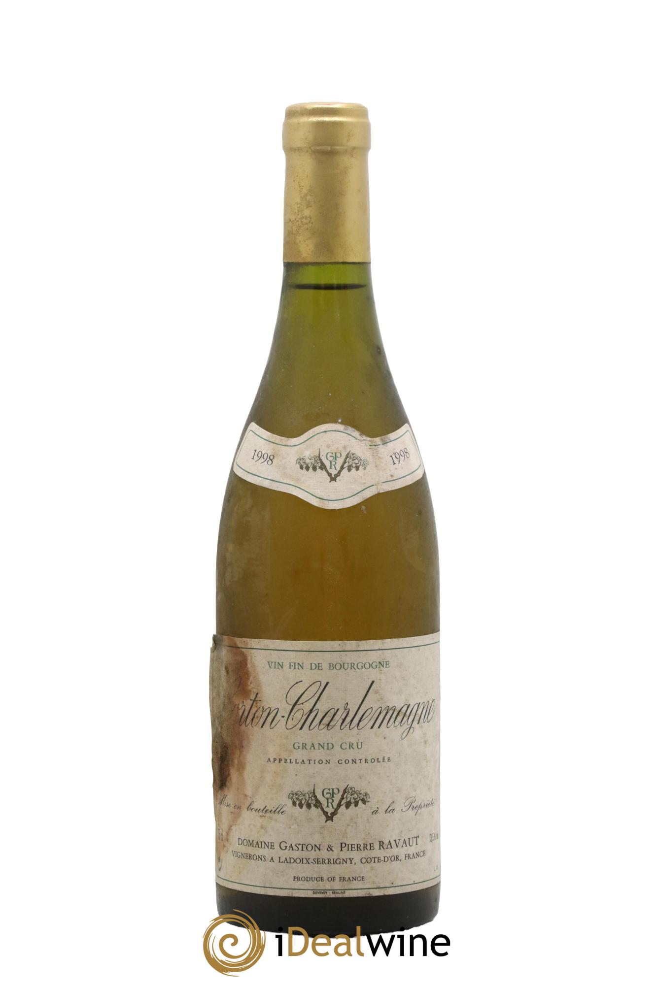 Corton-Charlemagne Grand Cru Ravaut 1998 - Lot of 1 bottle - 0