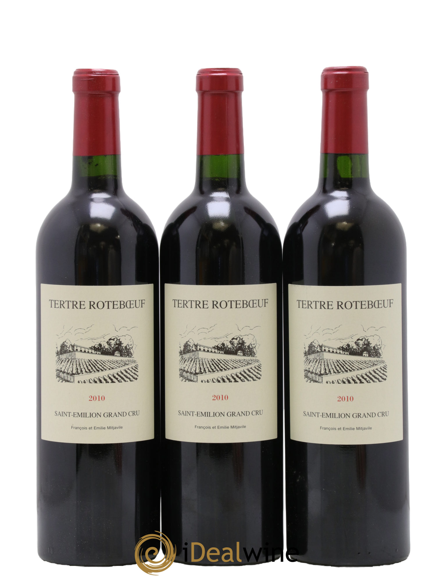 Château Tertre Roteboeuf 2010 - Posten von 6 Flaschen - 3